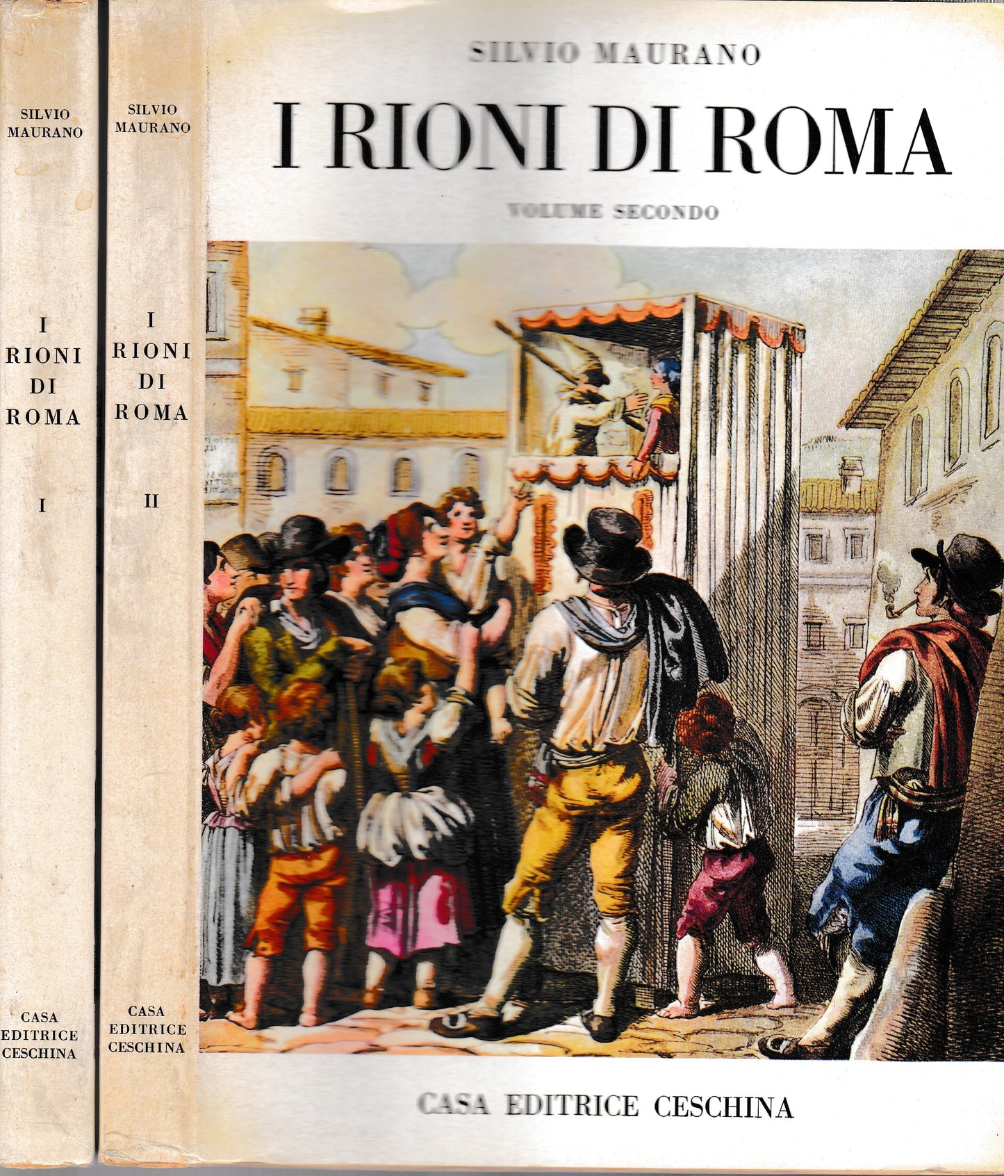 I Rioni di Roma 2 volumi - copertina
