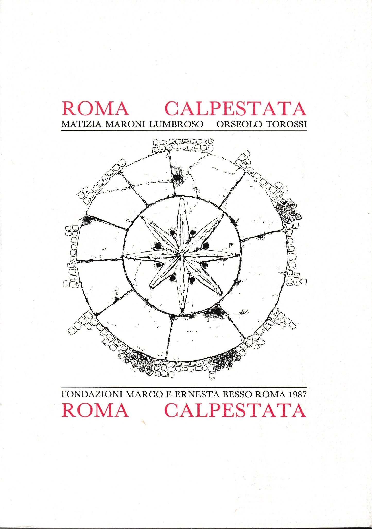 Roma calpestata - copertina