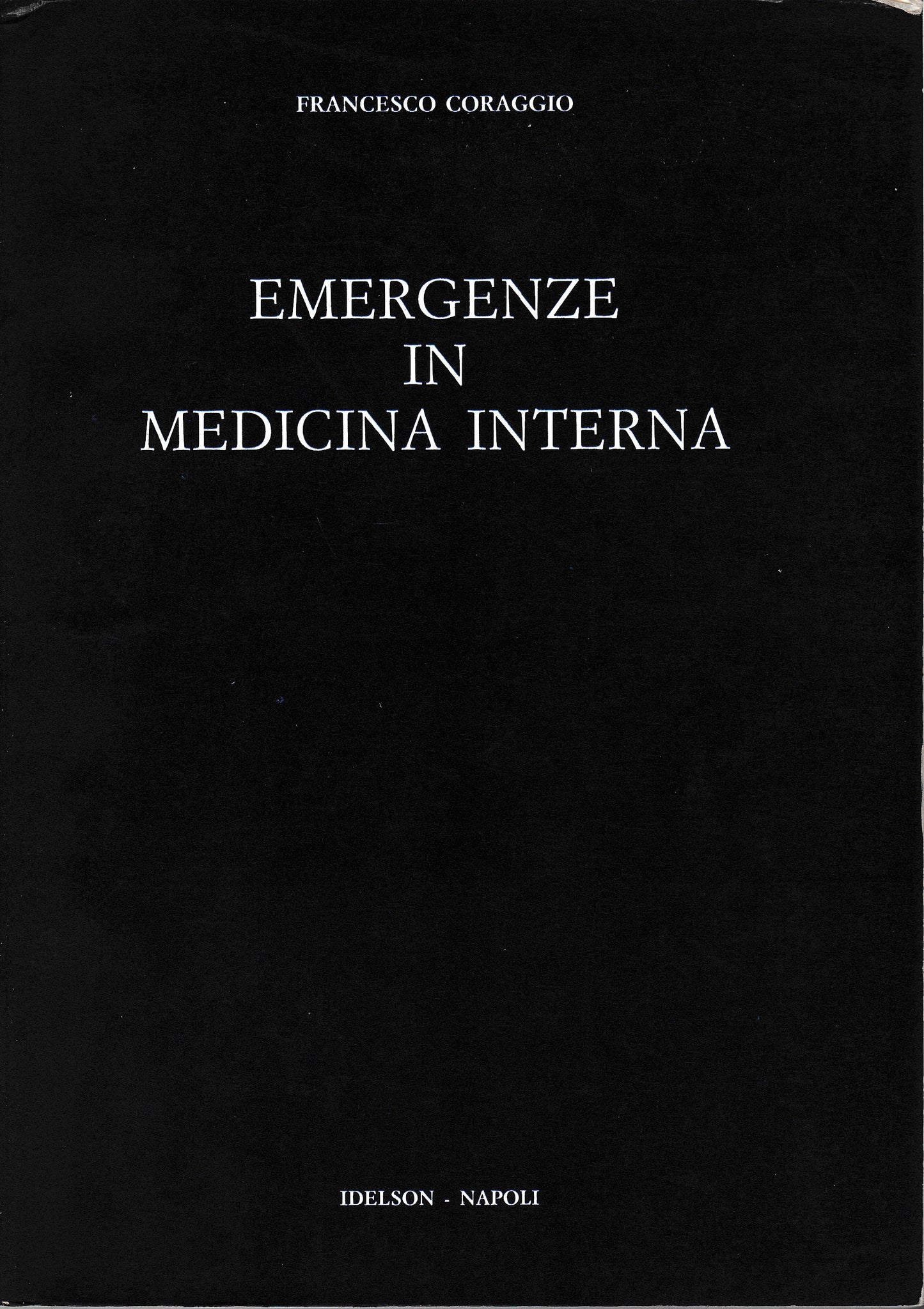 Emergenze in medicina interna - copertina