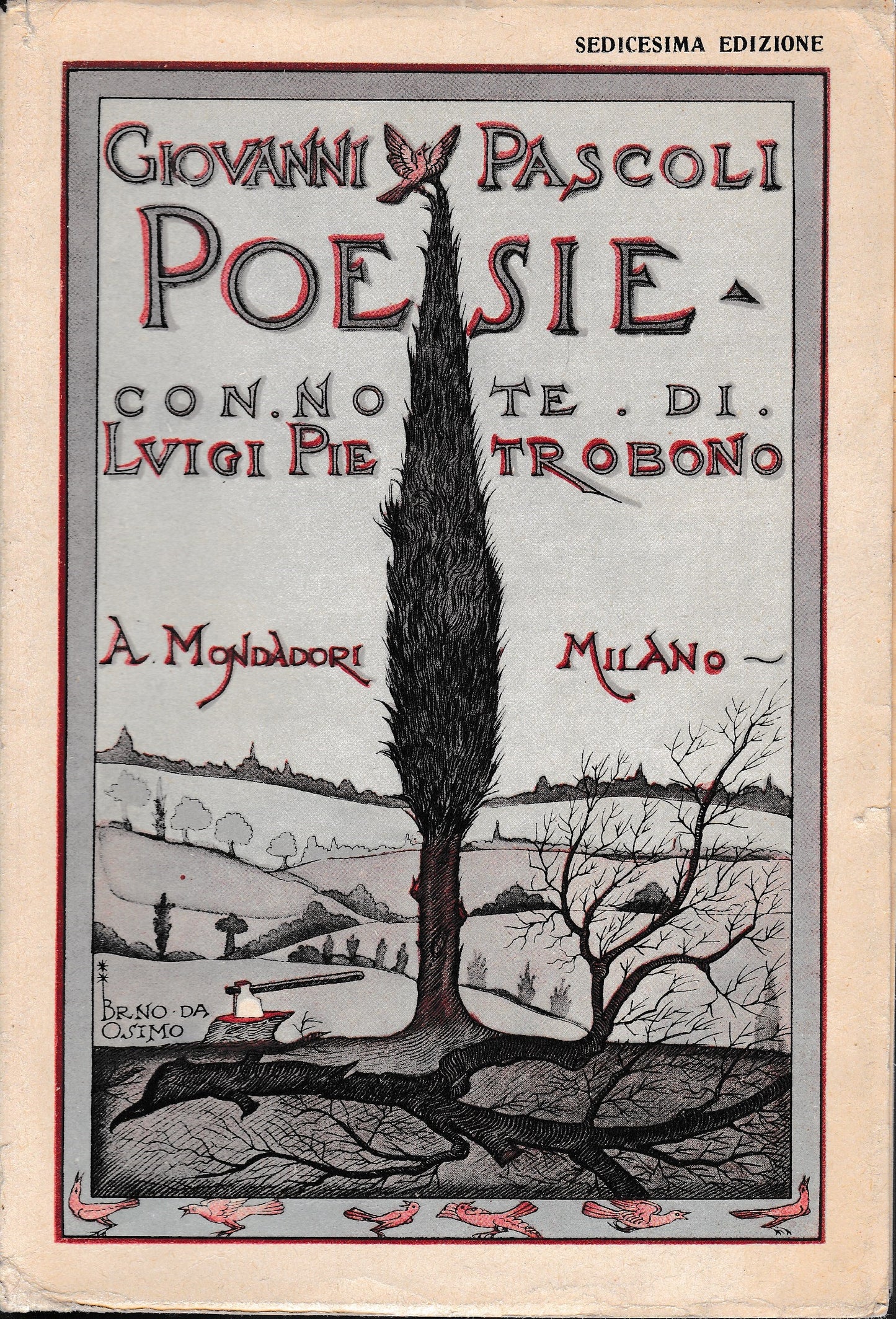 Poesie. Con note di Luigi Pietrobono - copertina