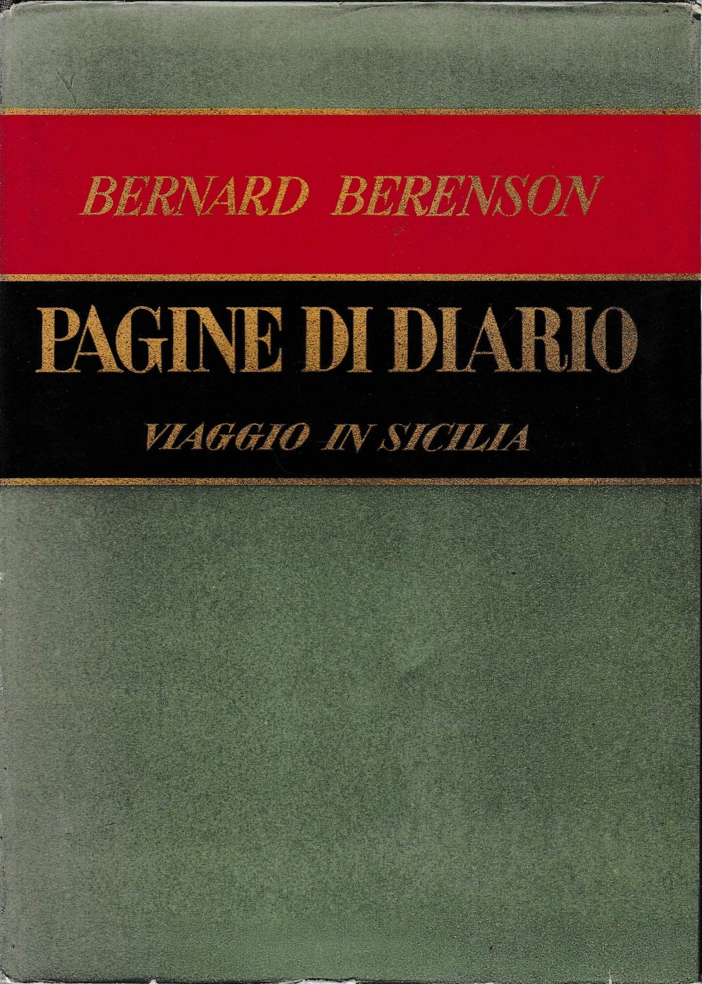 Pagine di Diario. Viaggio in Sicilia - copertina