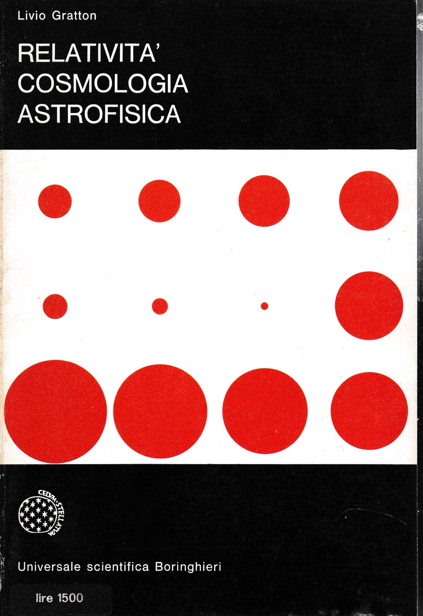 Relatività Cosmologia e Astrofisica - copertina
