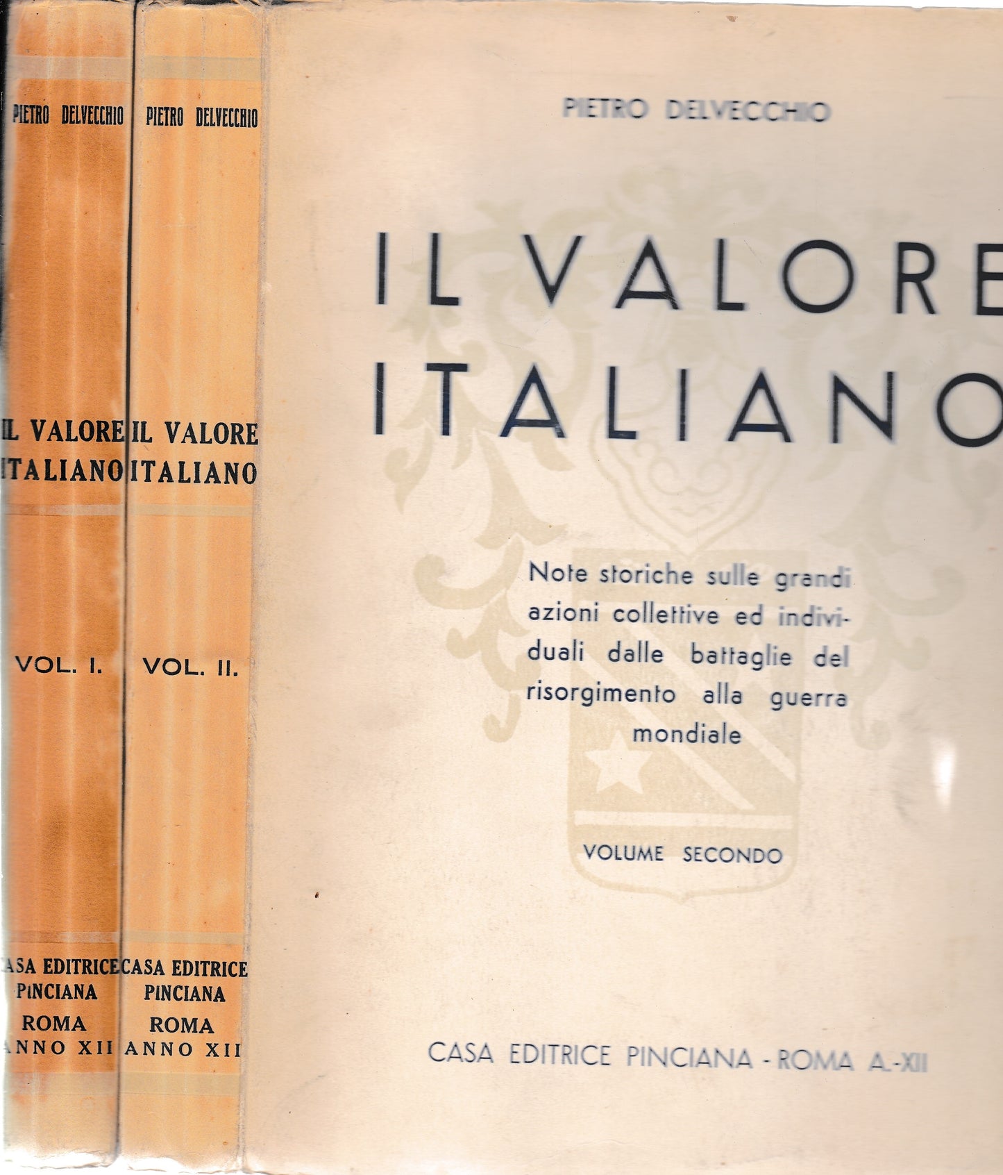 Il valore italiano 2 volumi - copertina