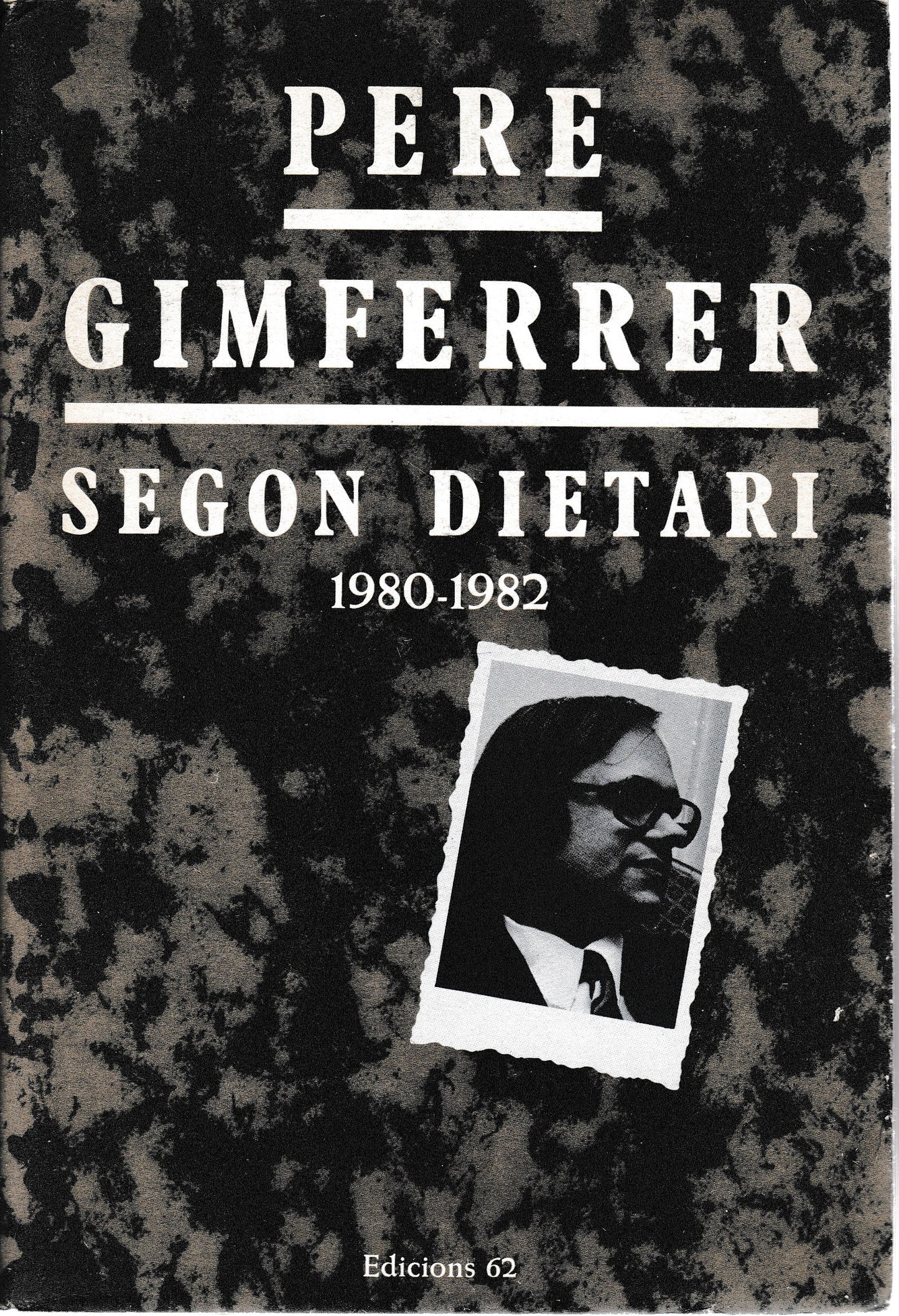 Segon dietari 1980-1982 - copertina