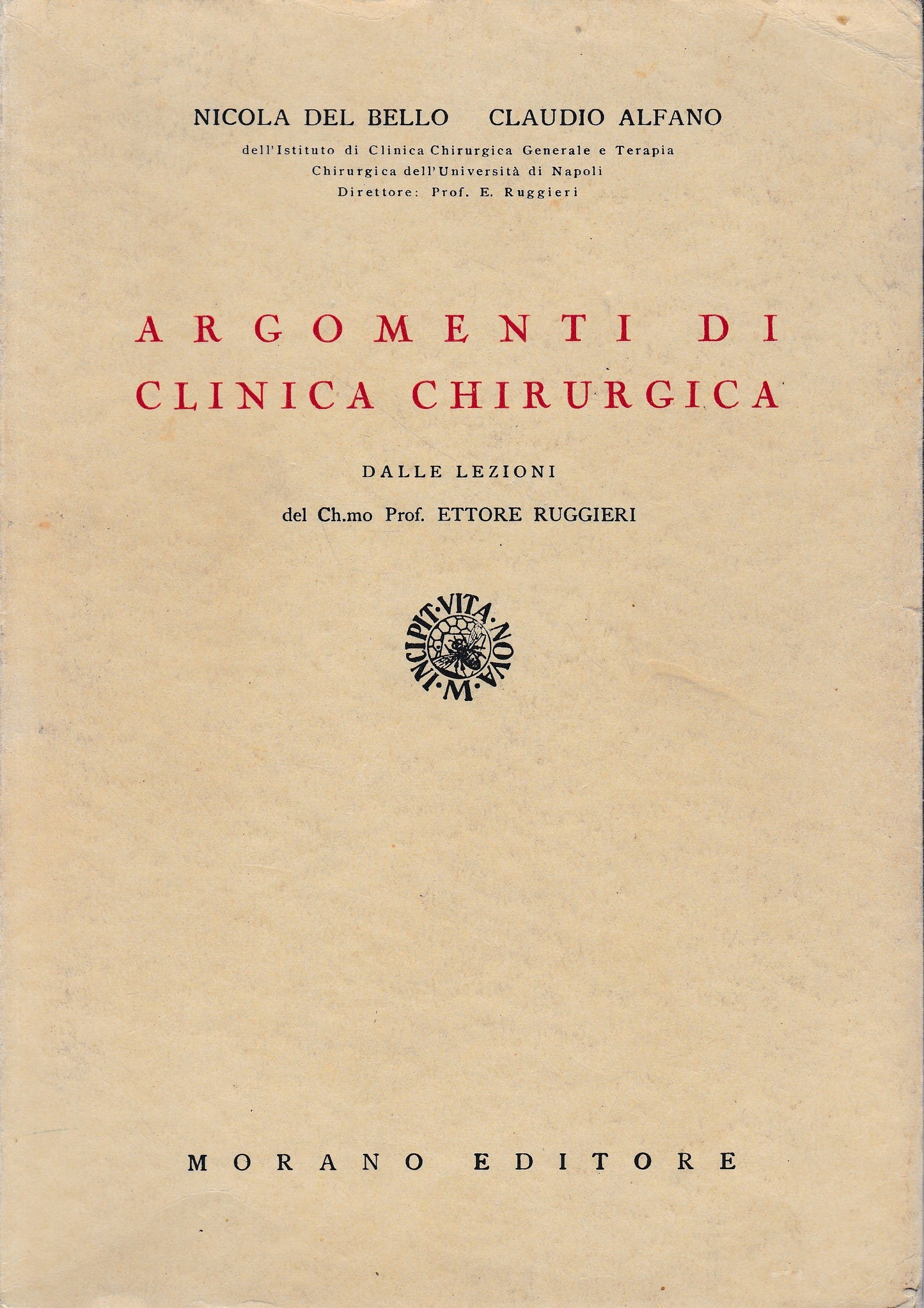 Argomenti di clinica chirurgica - copertina