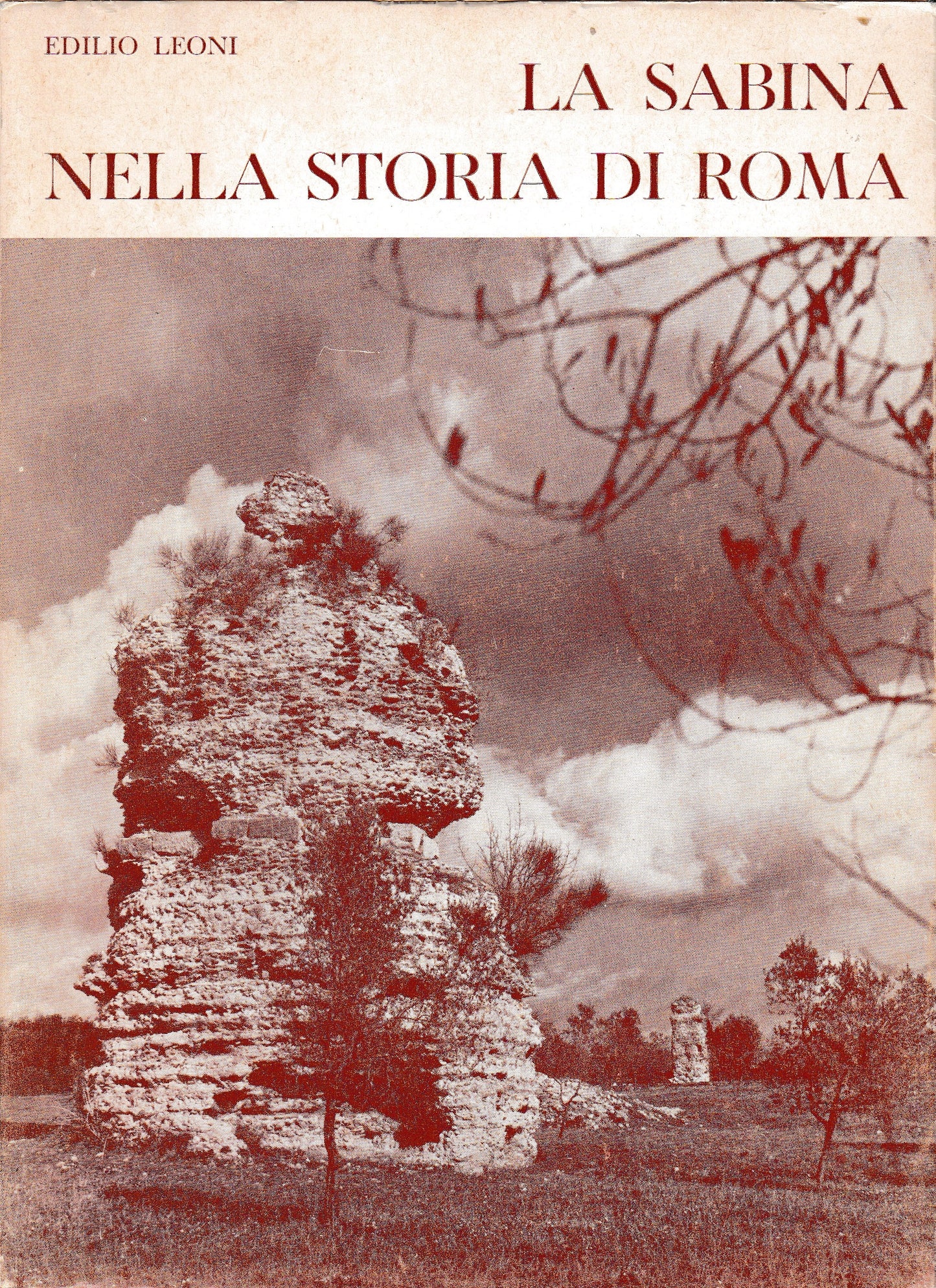 La Sabina nella storia di Roma - copertina