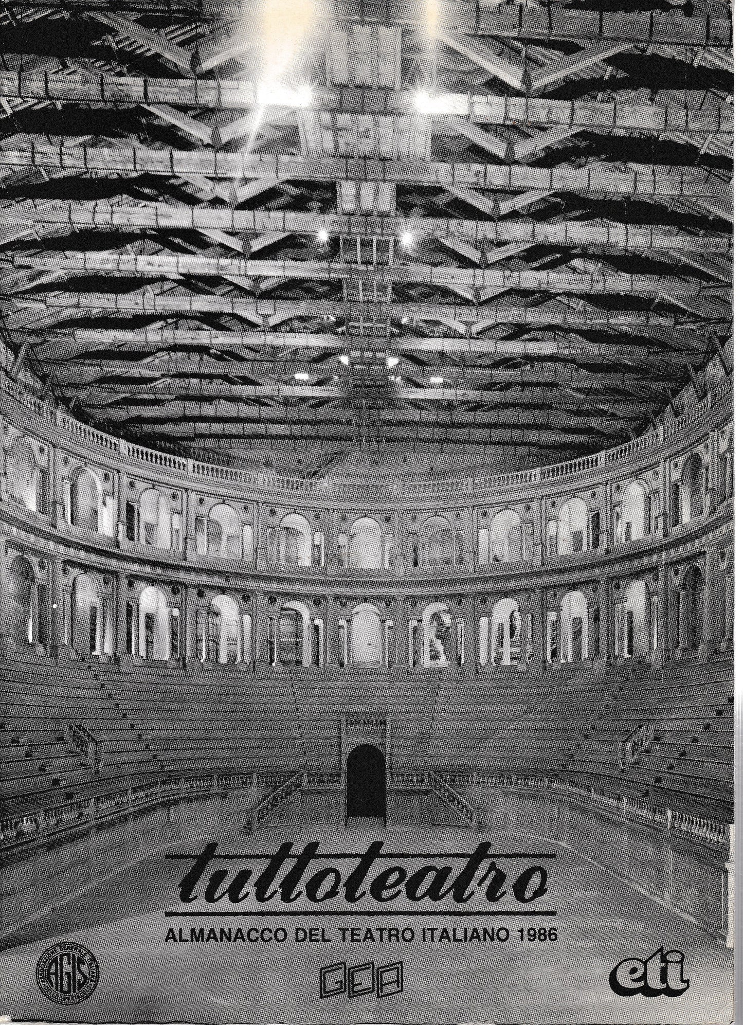 Tuttoteatro. Almanacco del teatro italiano 1986 - copertina