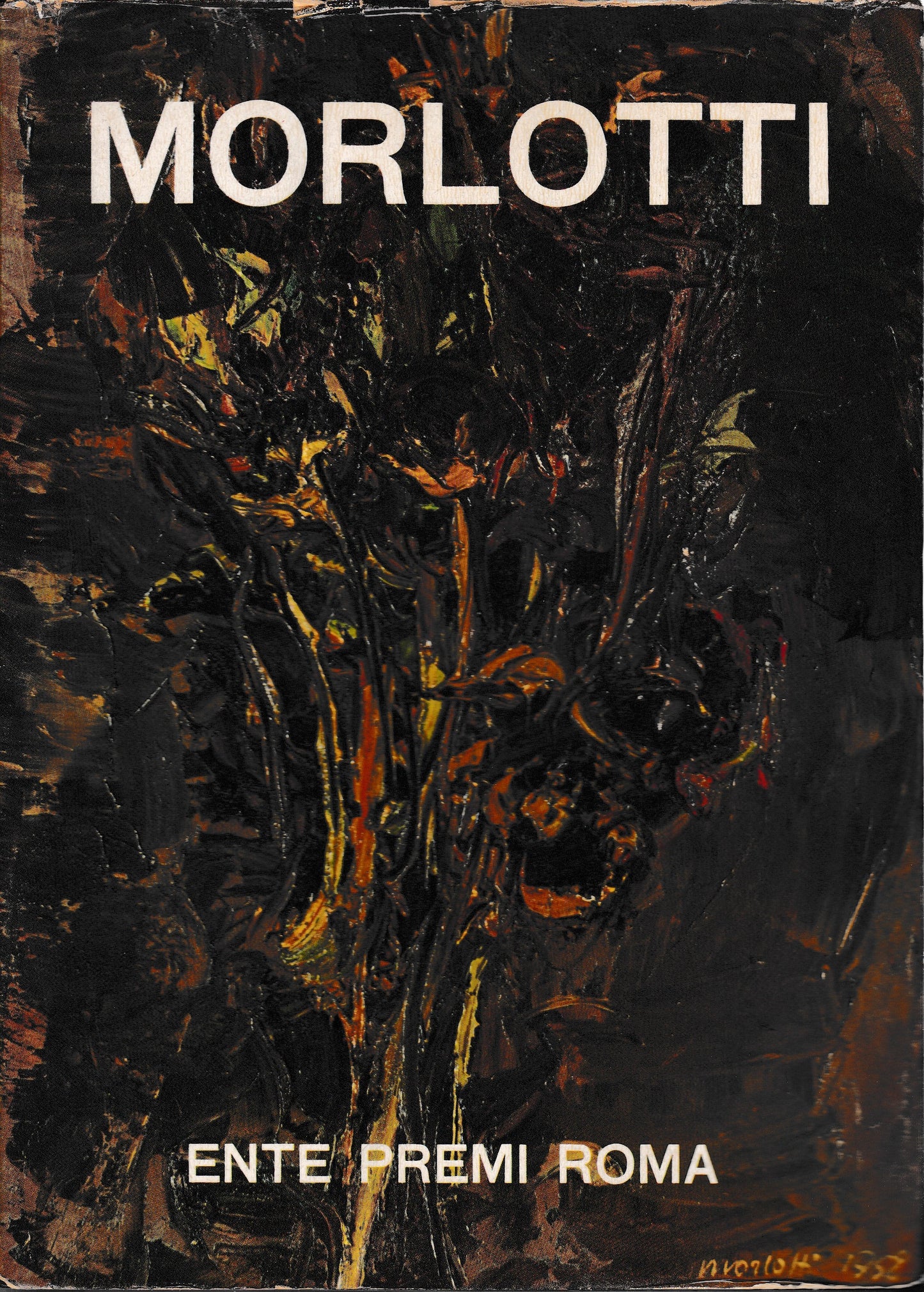 Morlotti. Autografato dall'artista. - copertina