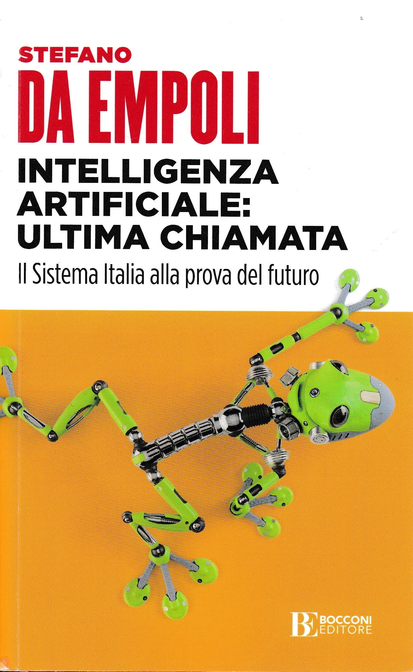 Intelligenza artificiale: ultima chiamata. Il sistema Italia alla prova del futuro - copertina