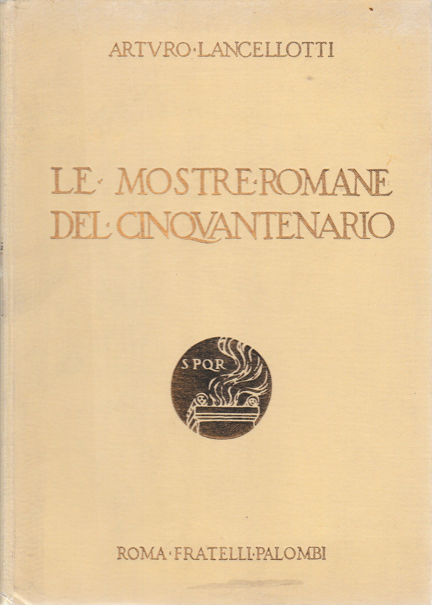 Le mostre romane del cinquantenario - copertina