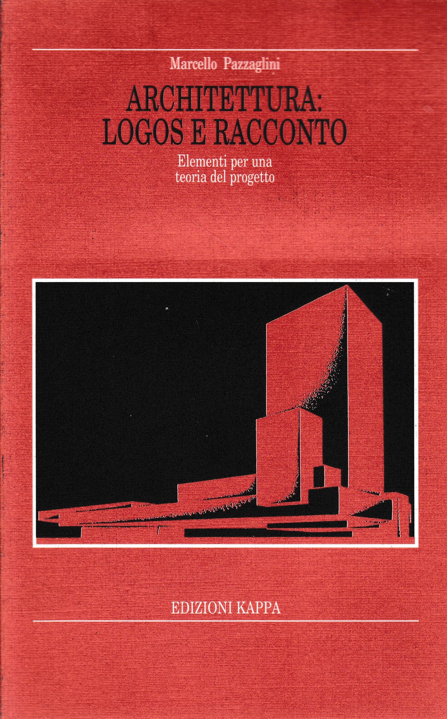Architettura. Logos e racconto - copertina