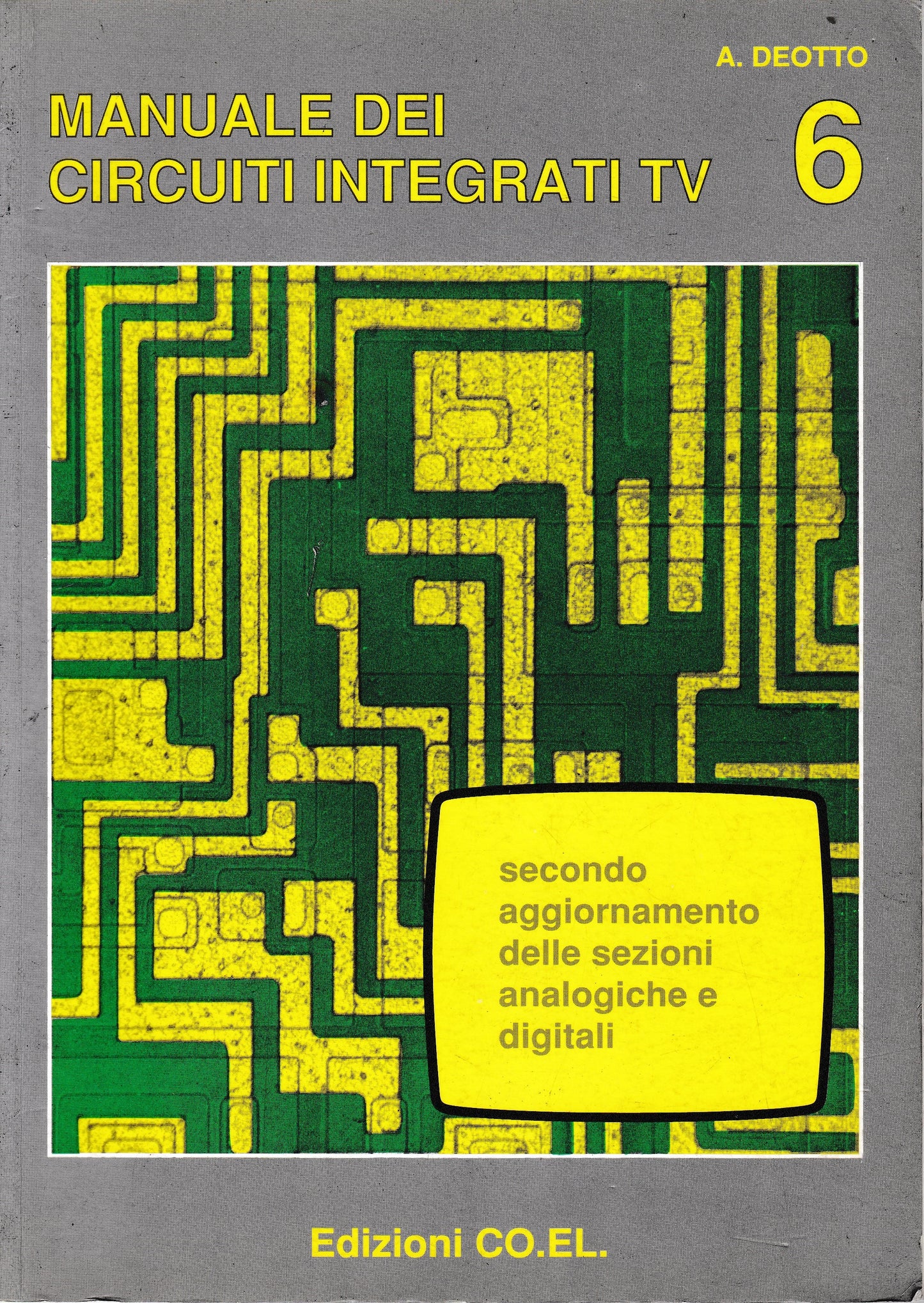 Manuale dei circuiti integrati TV, 6° vol. - copertina