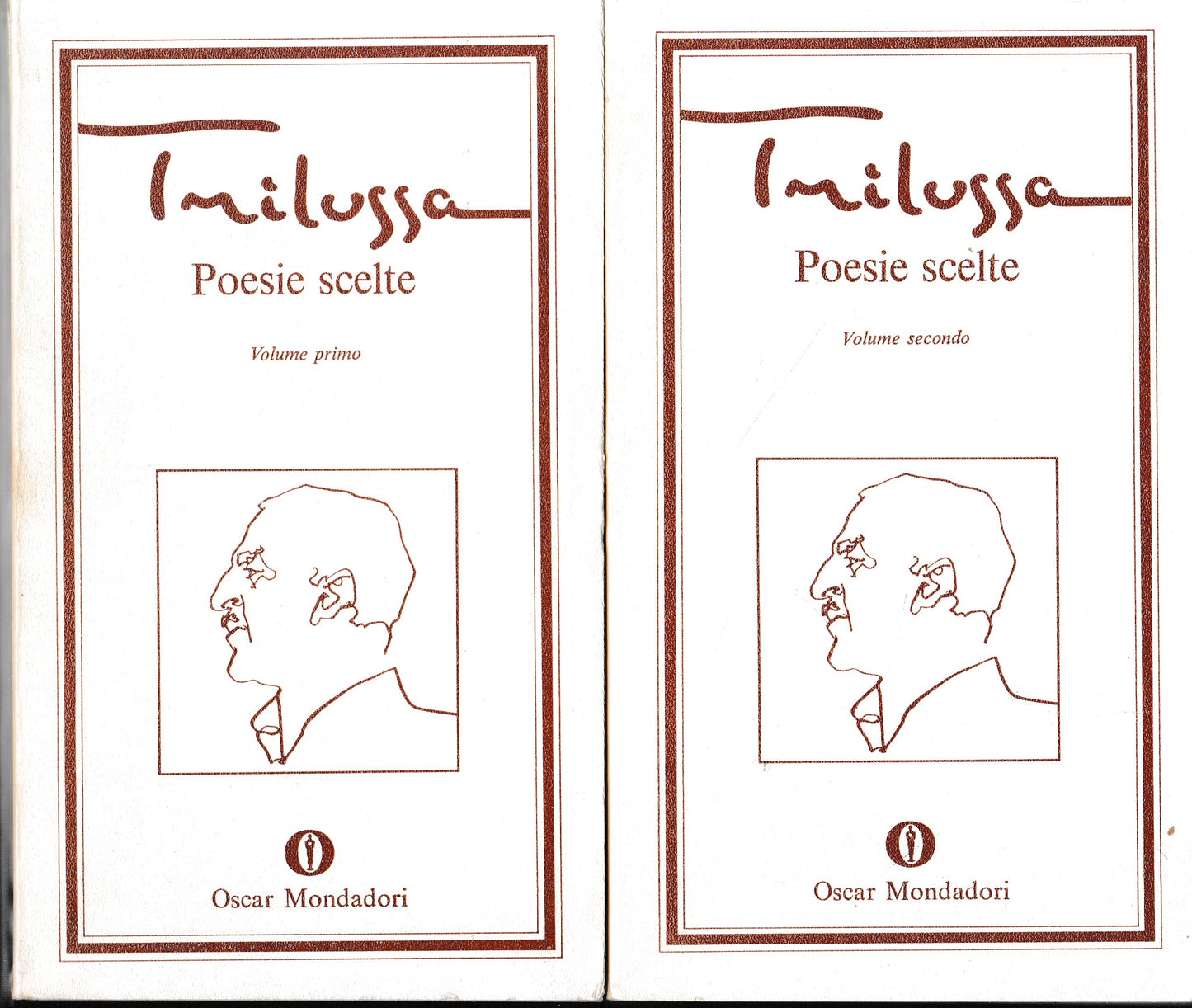 Poesie scelte, 2 volumi - copertina