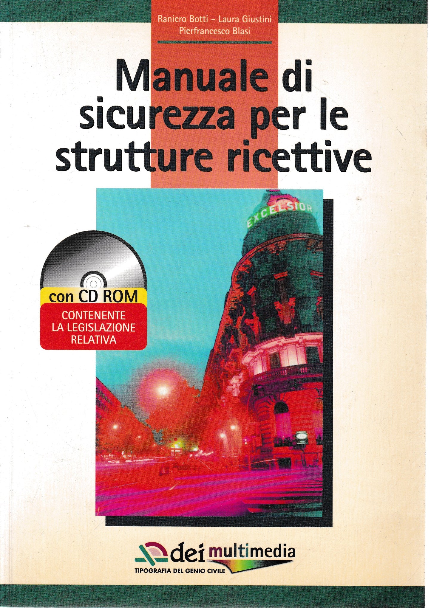 Manuale di sicurezza per le strutture ricettive. Con CD-ROM - copertina