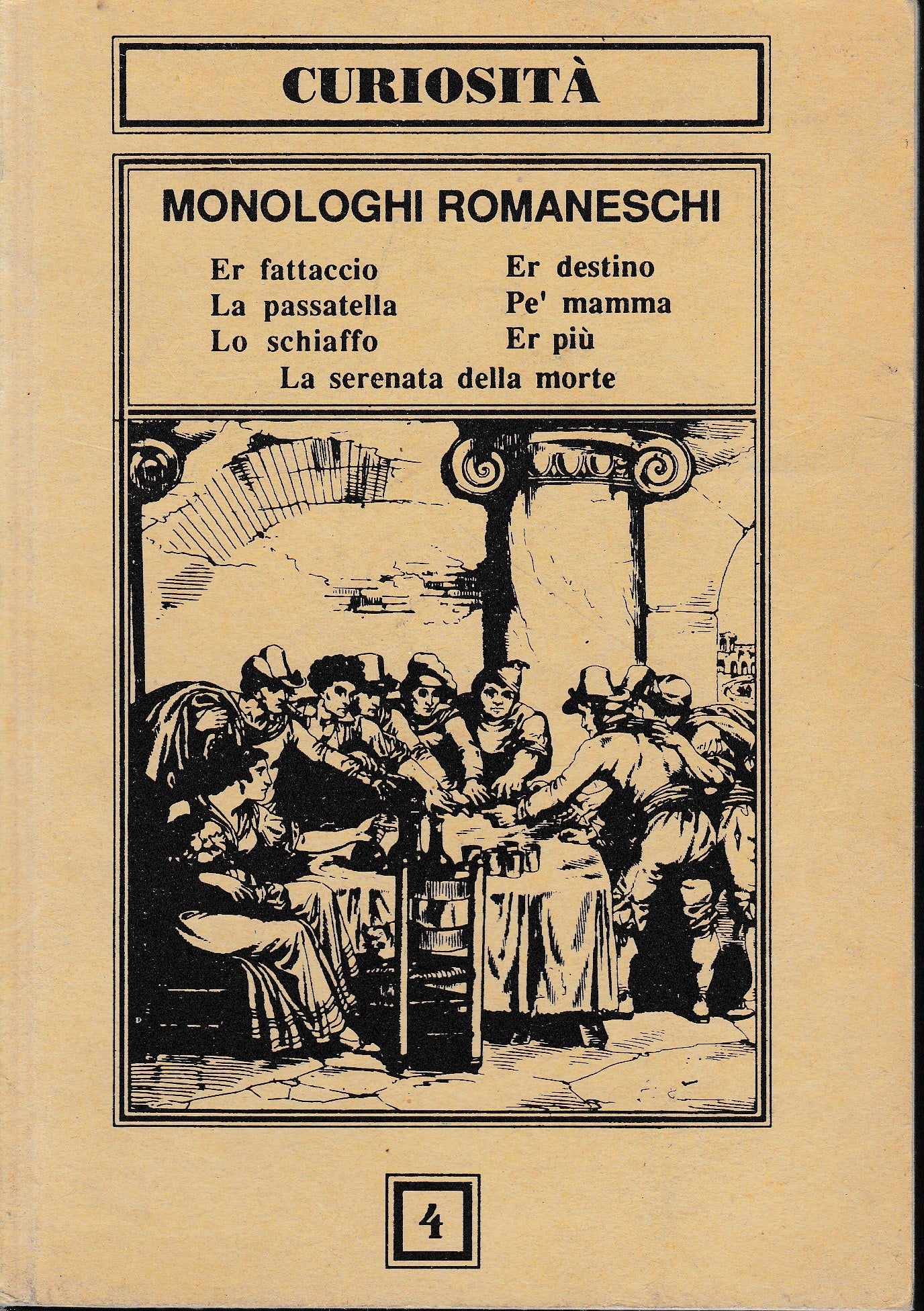 Monologhi Romaneschi - copertina