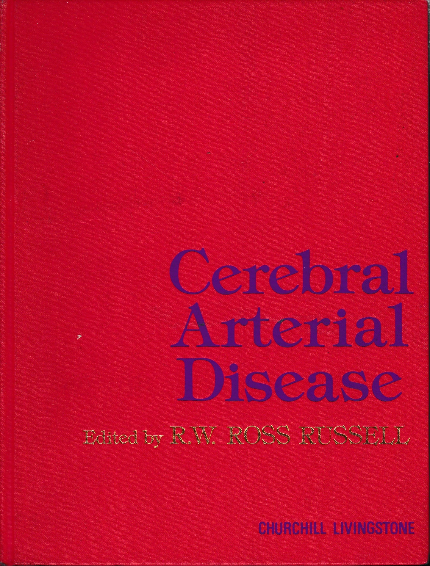 Cerebral Arterial Disease - copertina