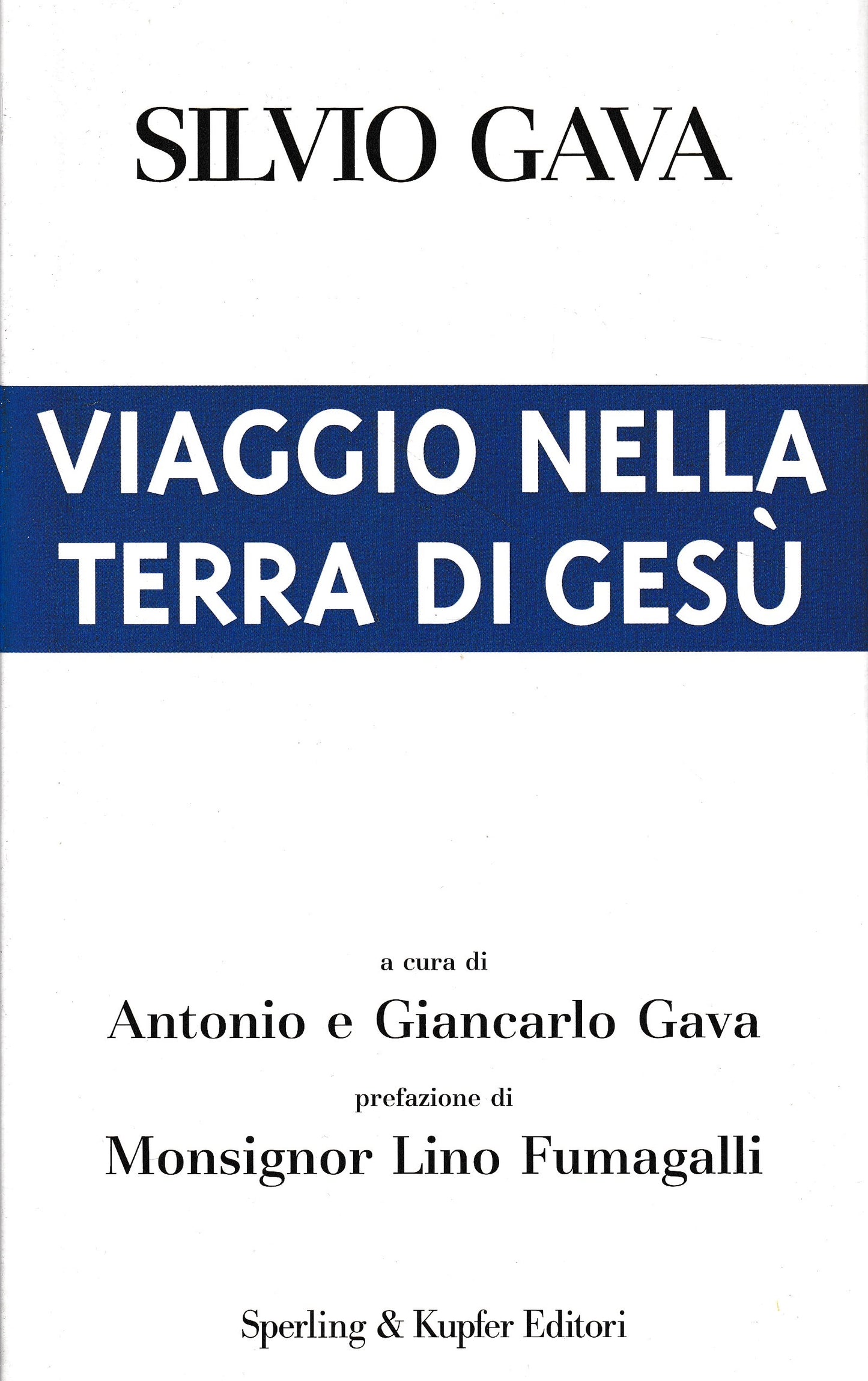 Viaggio nella terra di Gesù - copertina