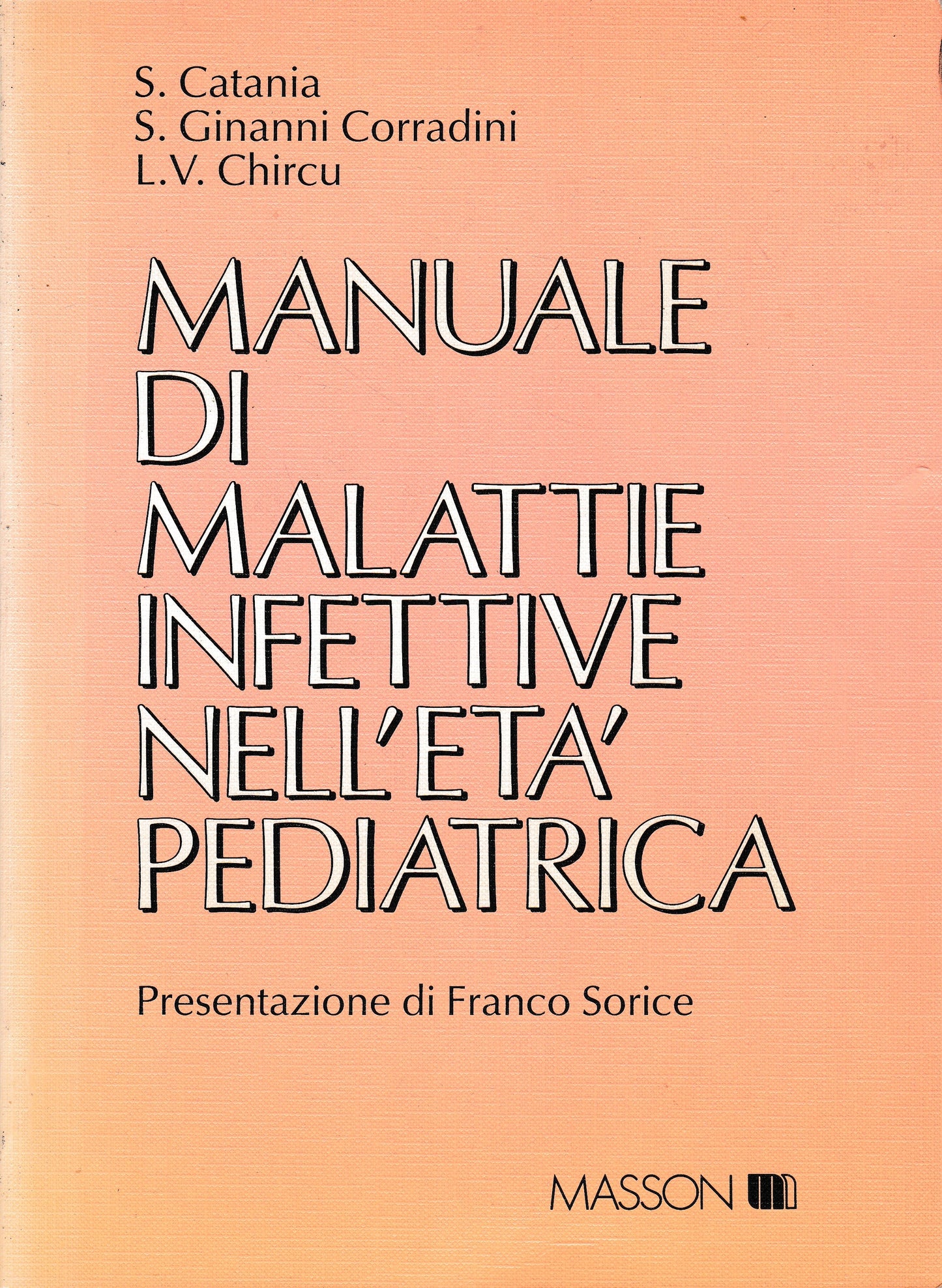 Manuale di malattie infettive nell'età pediatrica - copertina