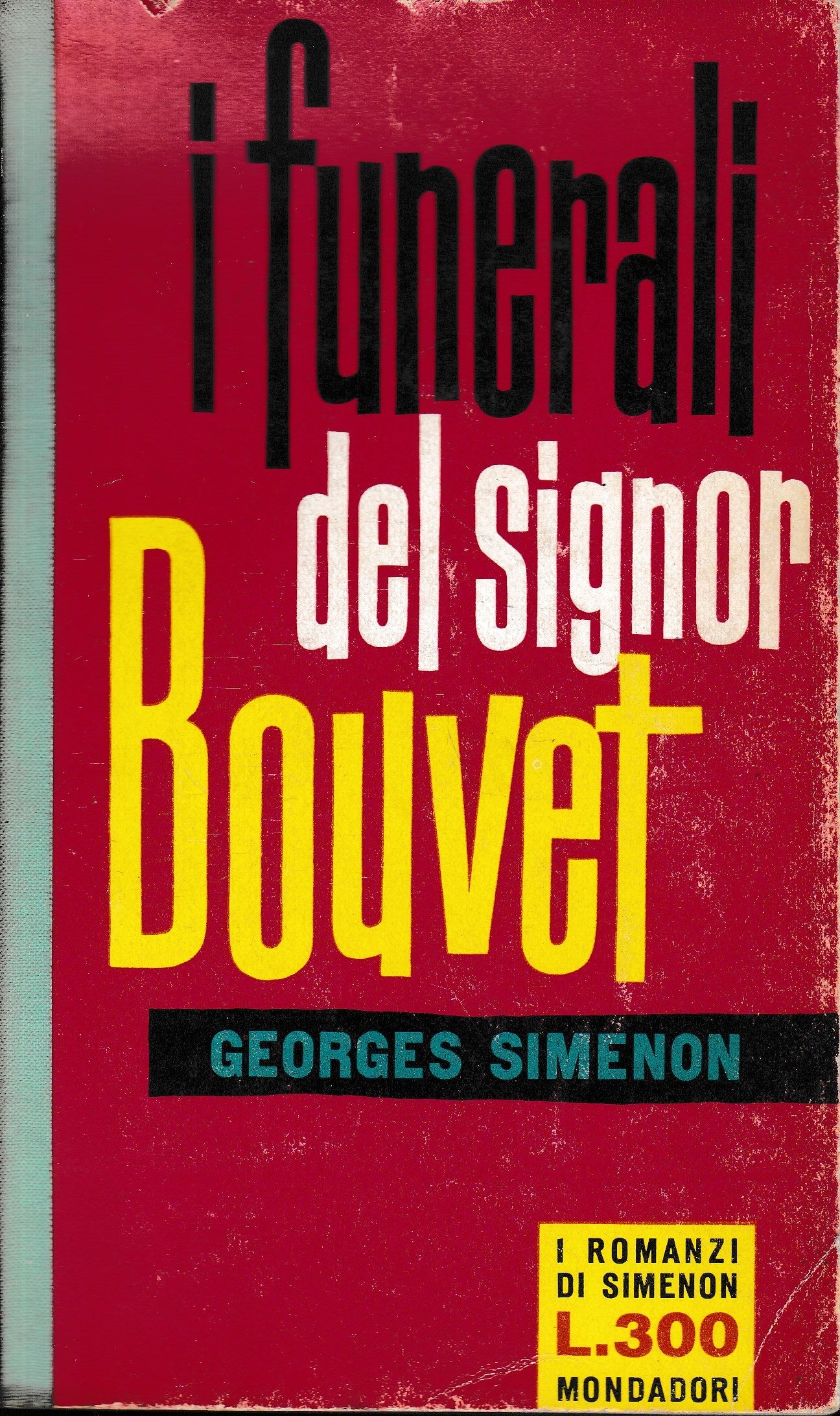 I funerali del Signor Bouvet - copertina