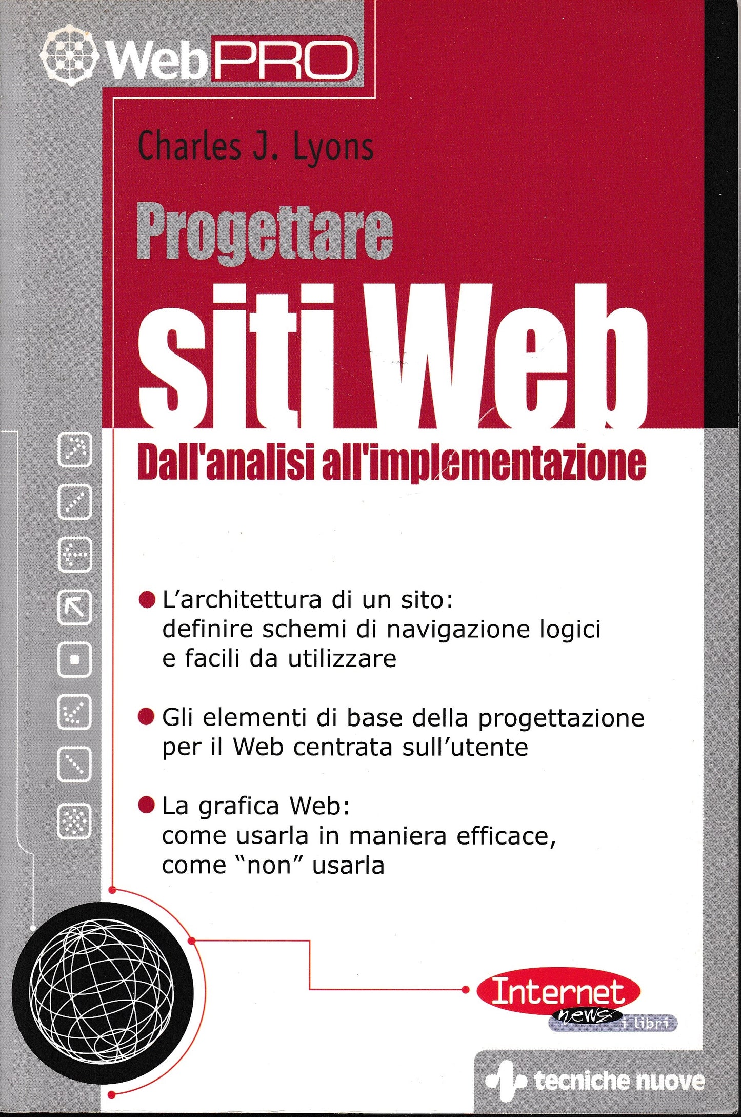 Progettare siti web. Dall'analisi all'implementazione - copertina