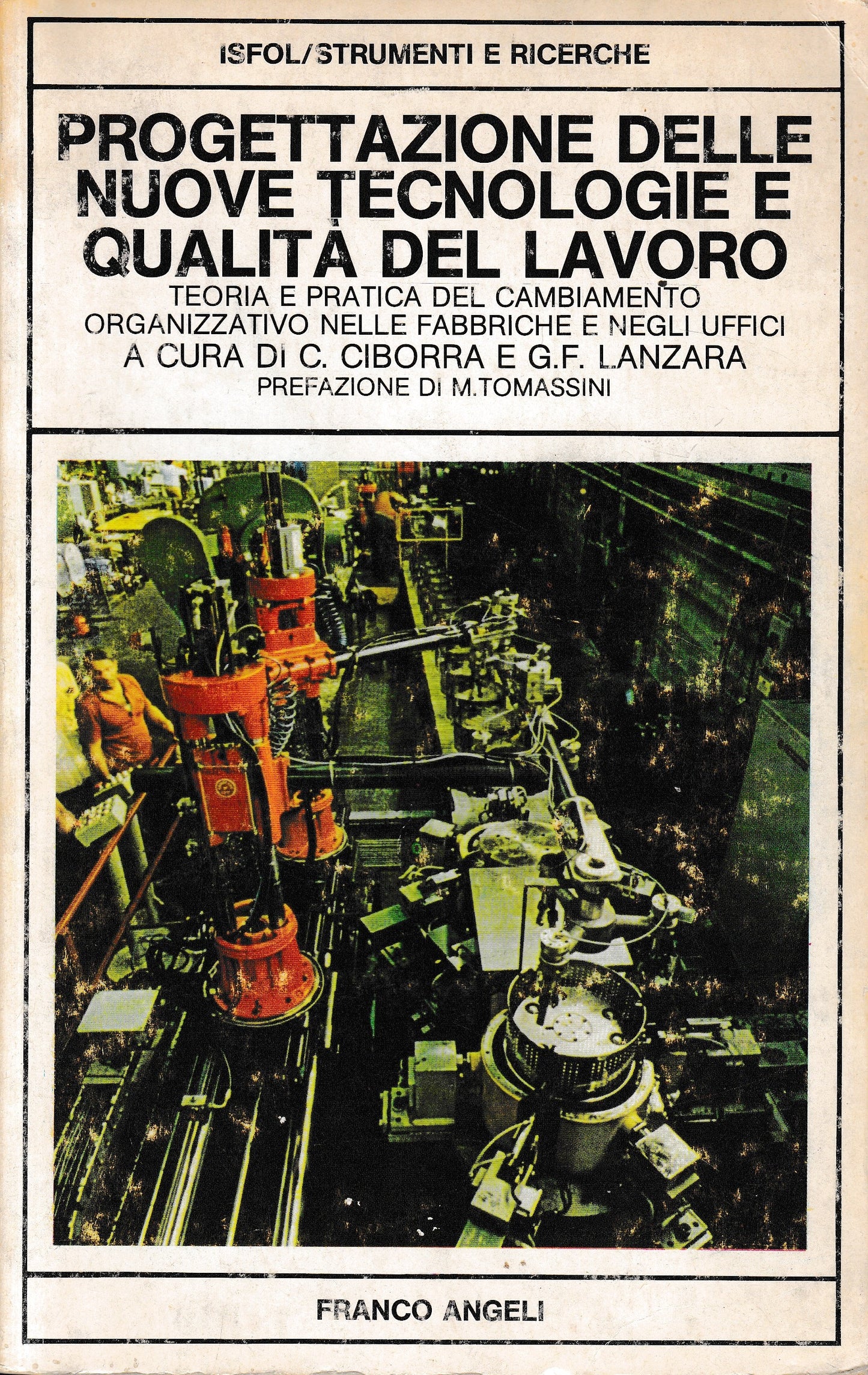 Progettazione delle nouve tecnologie e qualità del lavoro - copertina