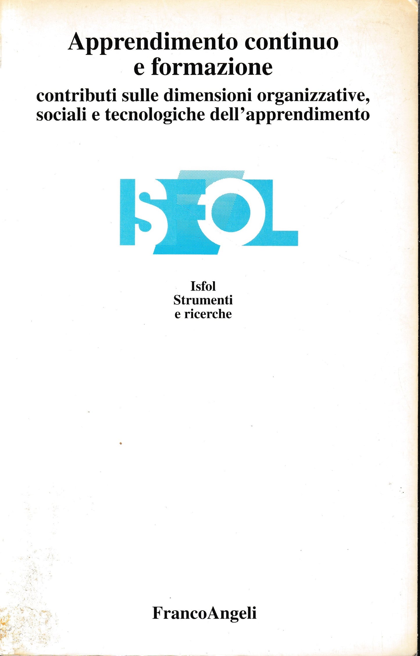 Apprendimento continuo e formazione - copertina