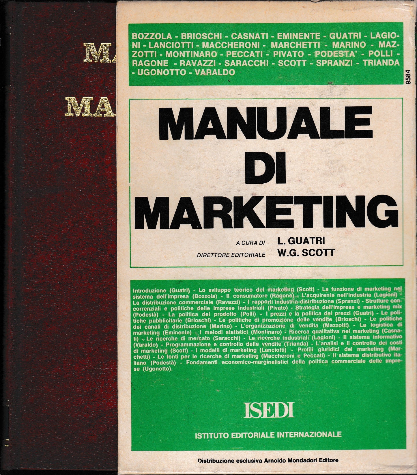 Manuale del Marketing - copertina