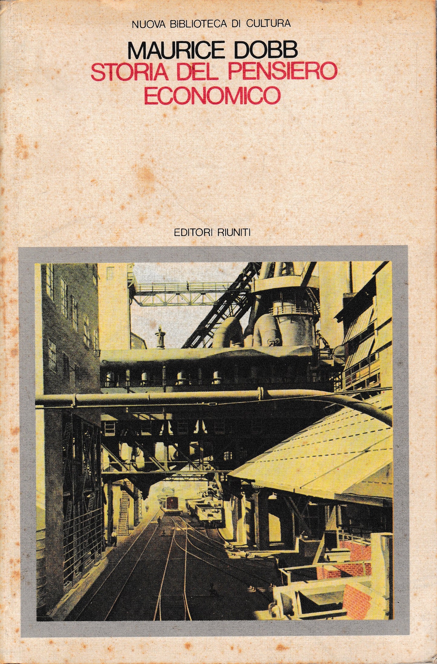 Storia del pensiero economico - copertina