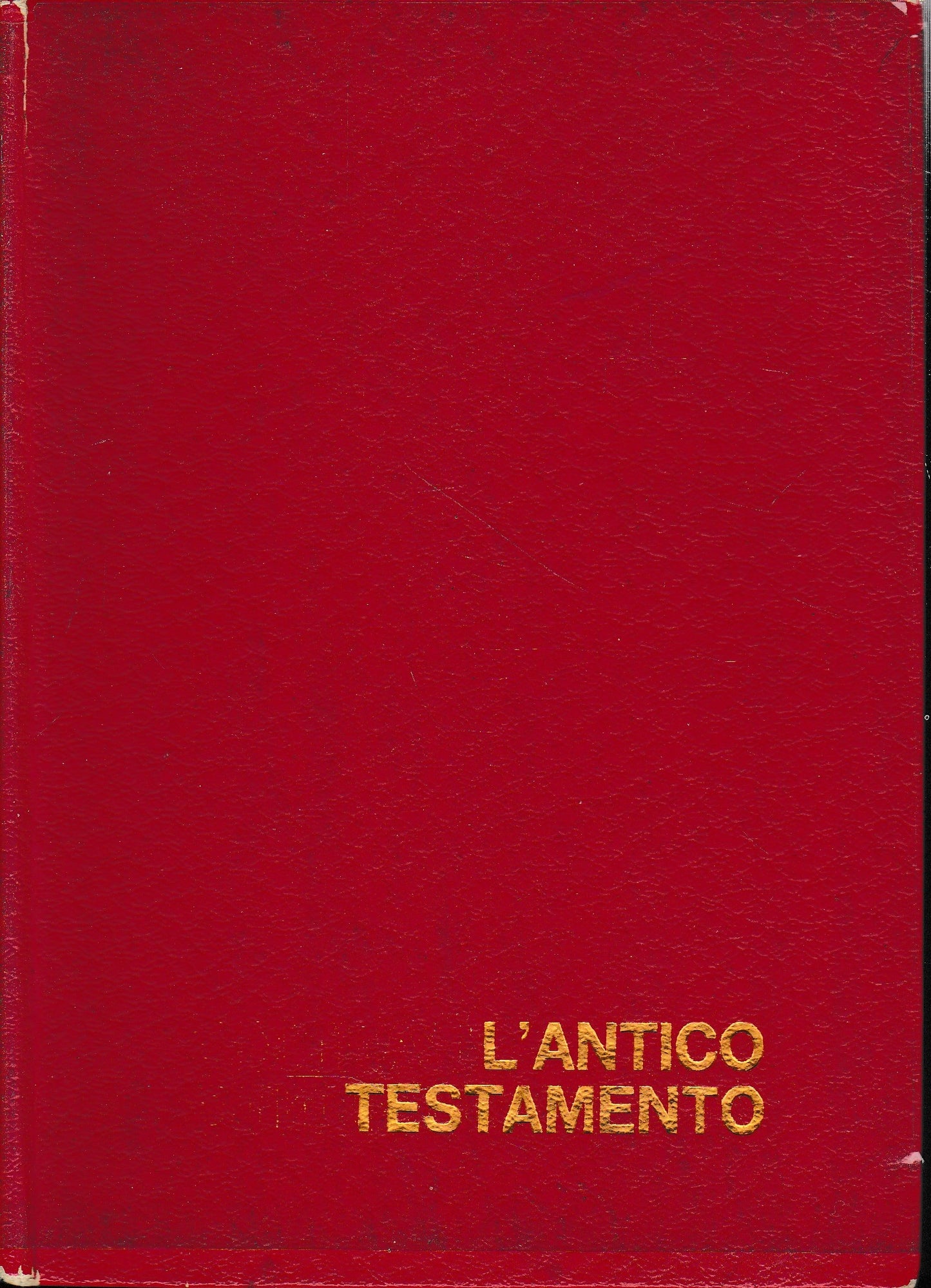 La storia della salvezza ne l'Antico Testamento - copertina