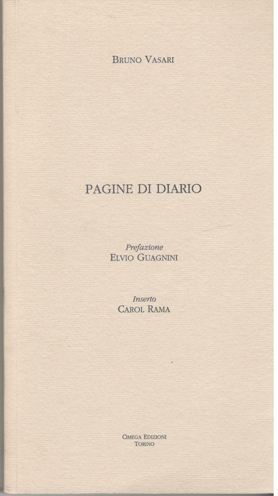 Pagine di diario - copertina