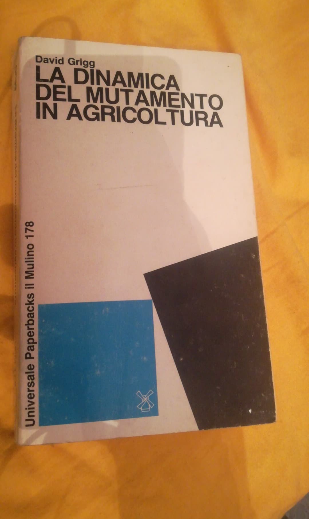 LA DINAMICA DEL MUTAMENTO IN AGRICOLTURA - copertina
