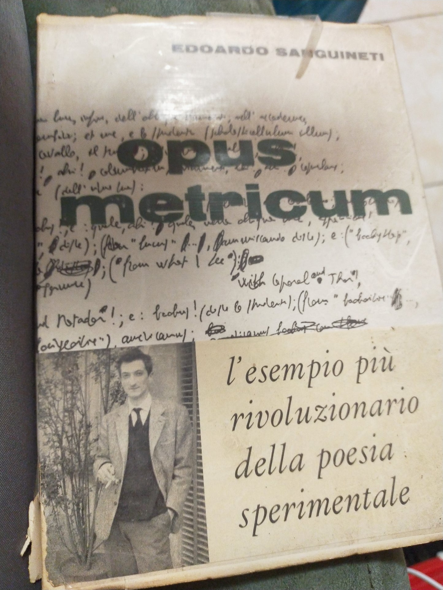 Opus metricum l esempio più rivoluzionario della poesia sperimentale - copertina