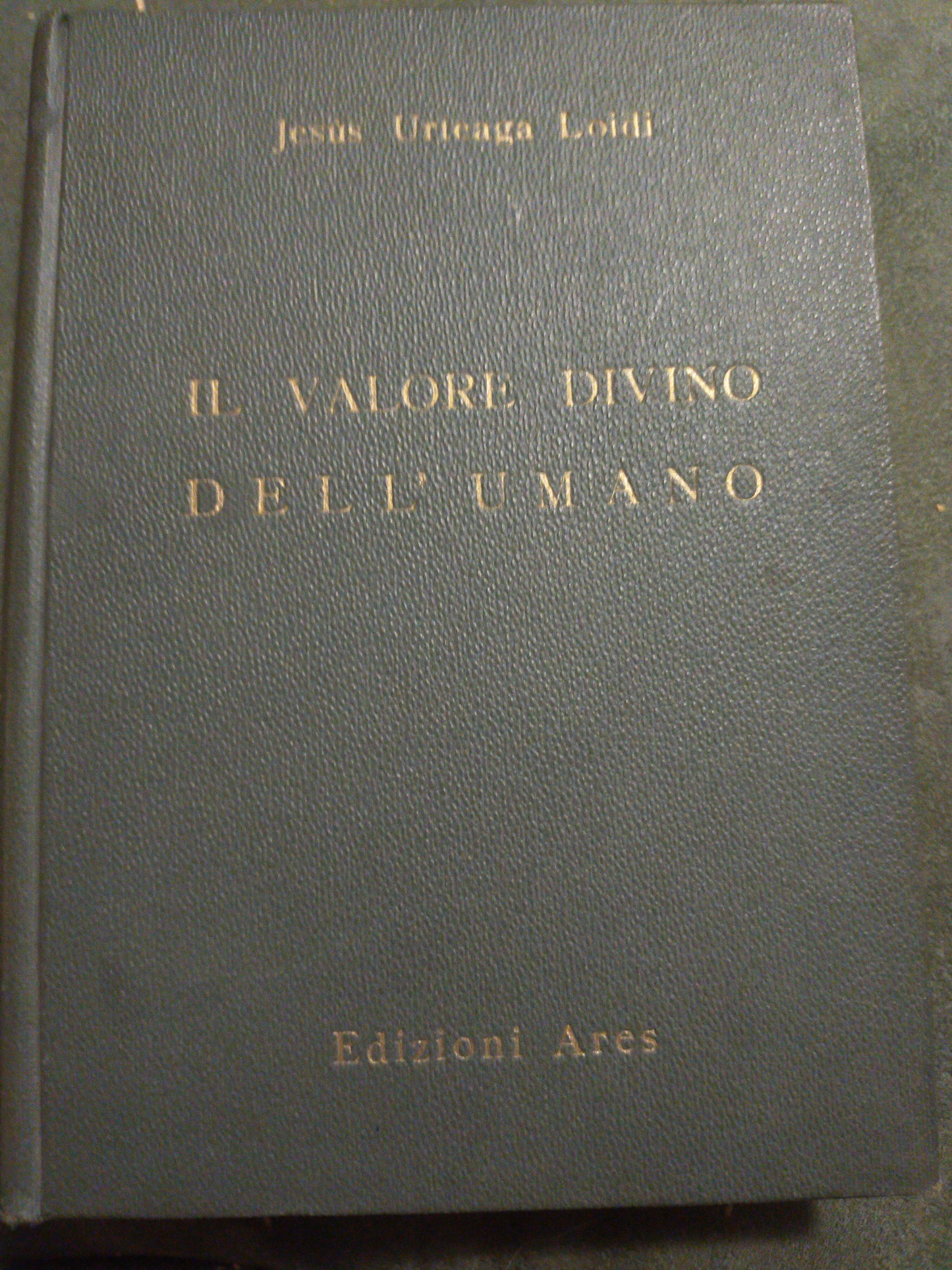 Il valore divino dell' umano - copertina