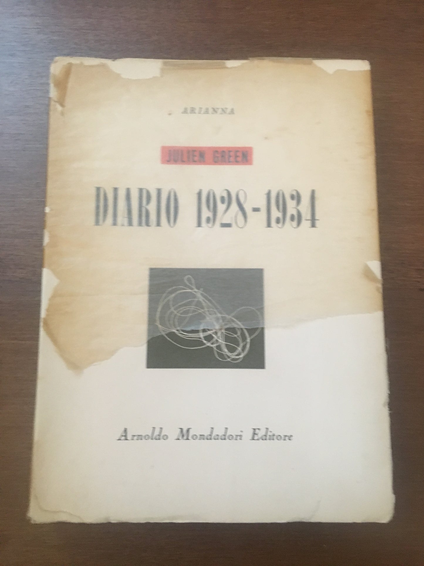 Diario 1928-1934 - copertina