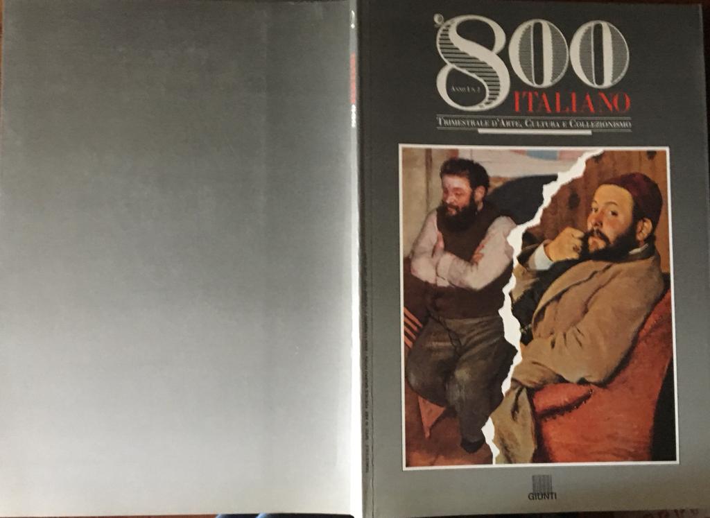 800 italiano Trimestrale d'arte, cultura e collezionismo - copertina