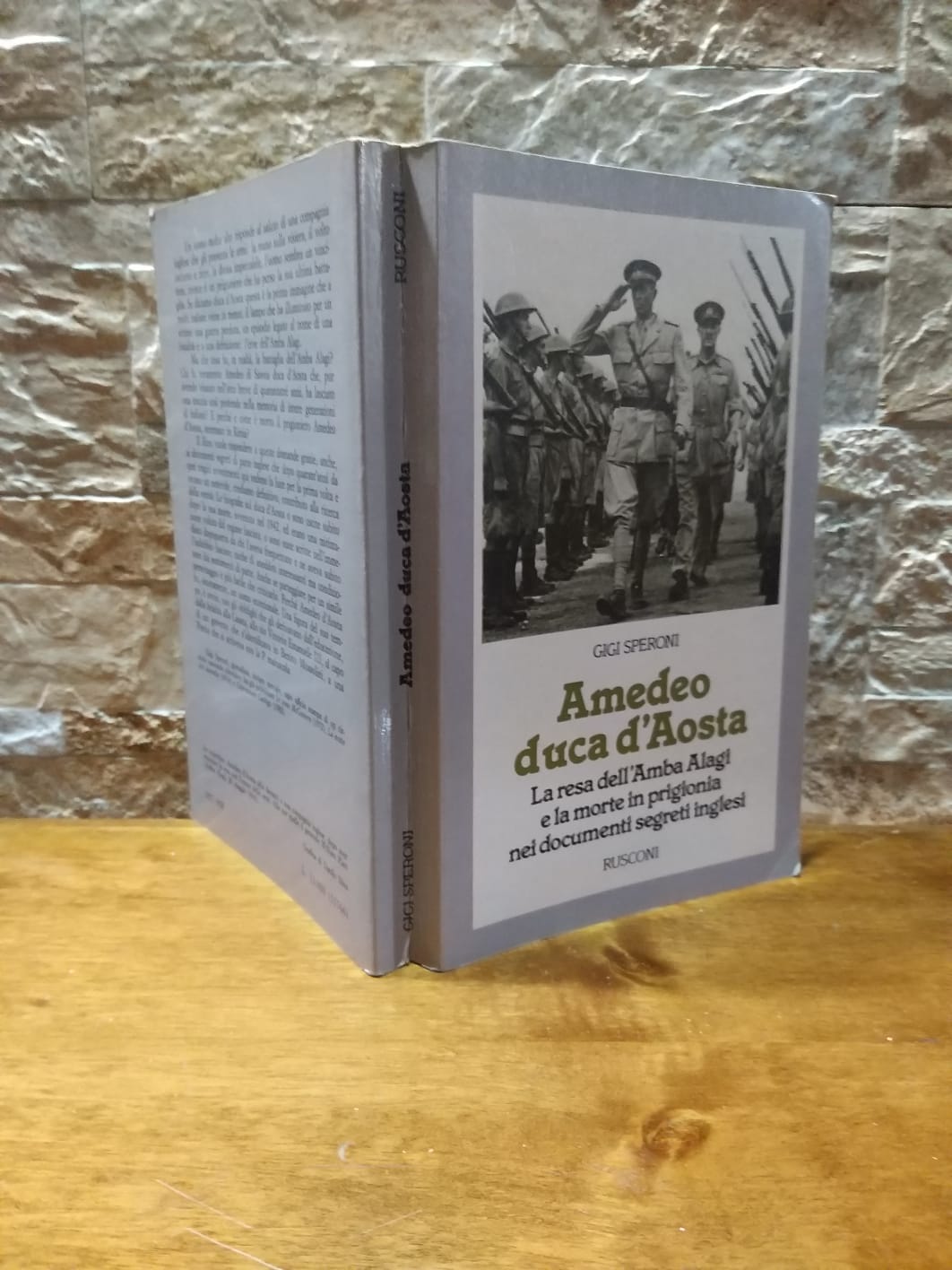 Amedeo duca d'Aosta - copertina