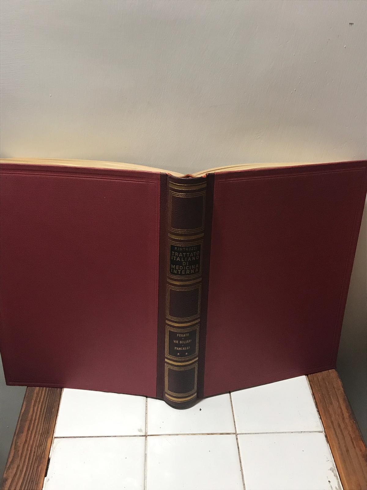 Trattato italiano di medicina interna. Malattie del fegato,delle vie biliari e del pancreas. Parte seconda. - copertina