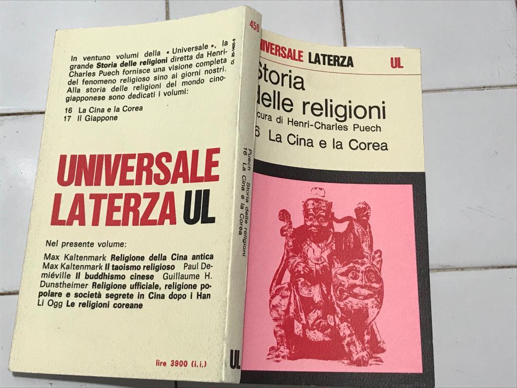 Storia delle religioni 16 La cina e la Corea - copertina