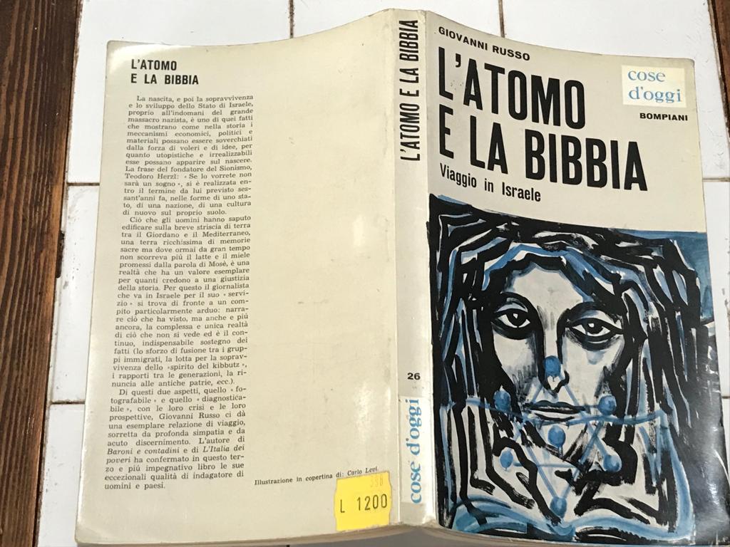 Viaggio in Israele L'atomo e la Bibbia - copertina