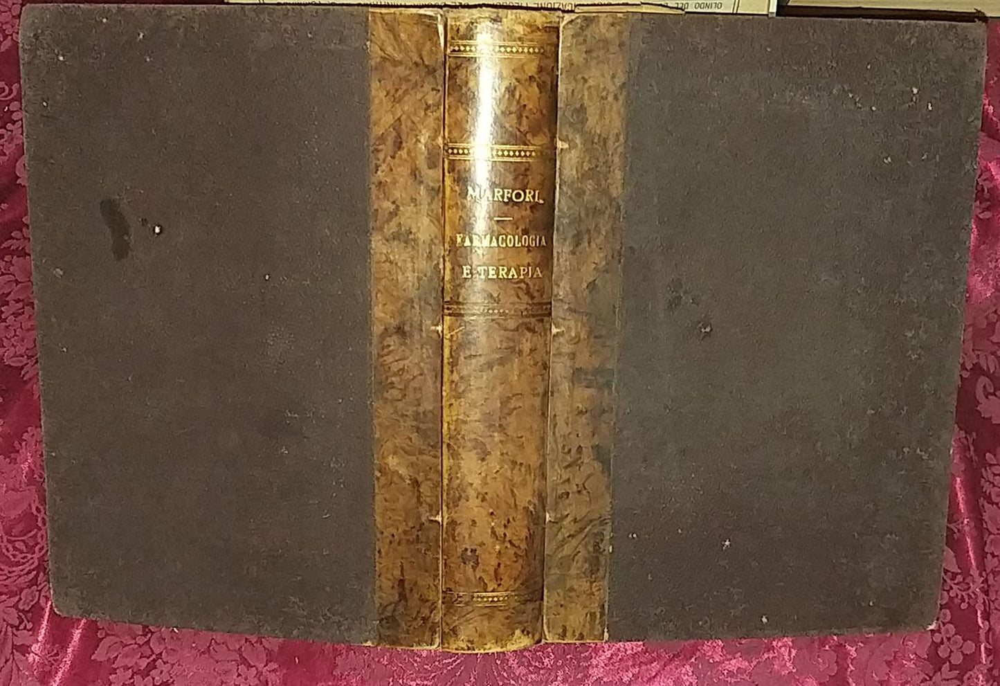 Trattato di farmacologia e terapia - copertina