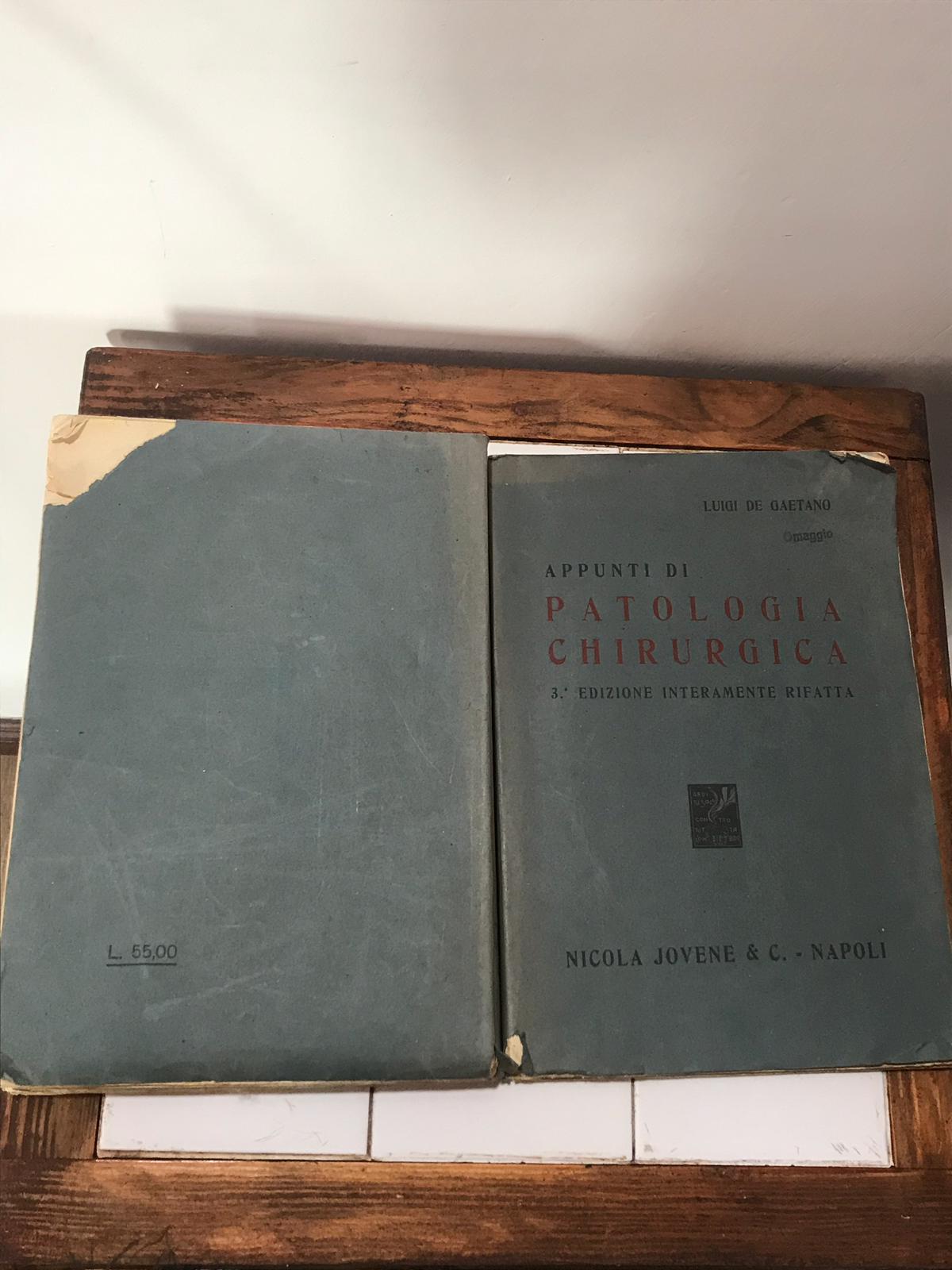 Appunti di patologia chirurgica - copertina