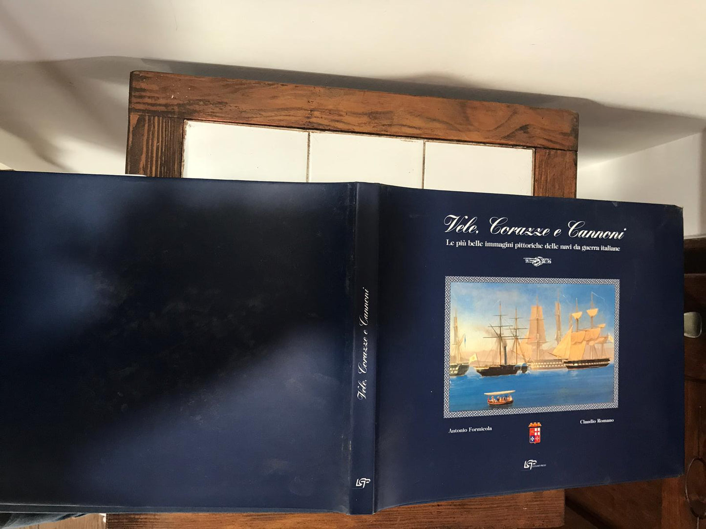 Vele, corazze e cannoni. Le più belle immagini delle navi da guerra italiane. - copertina