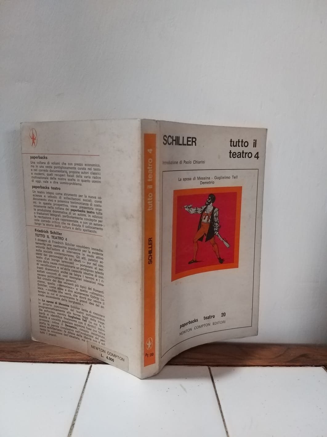 Tutto il teatro 4 La sposa di Messina- Guglielmo Tell Demetrio - copertina