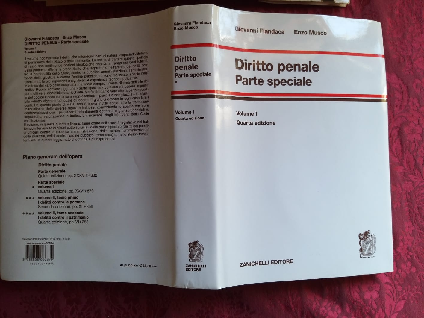 Diritto penale Parte speciale. Volume I - copertina