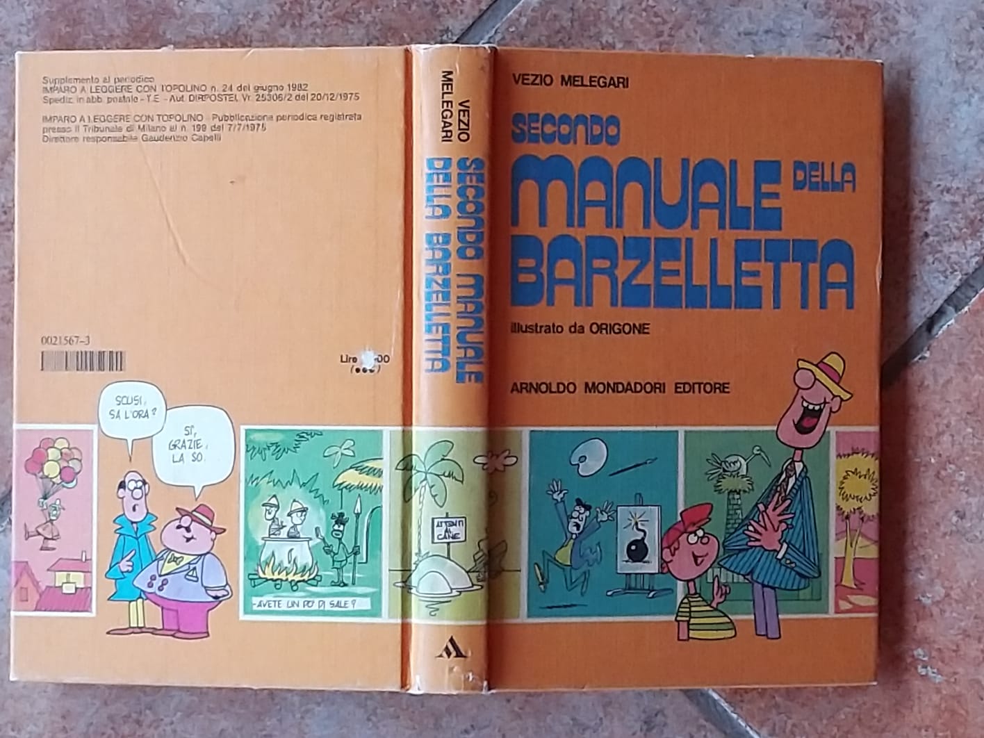 Secondo manuale della barzelletta - copertina