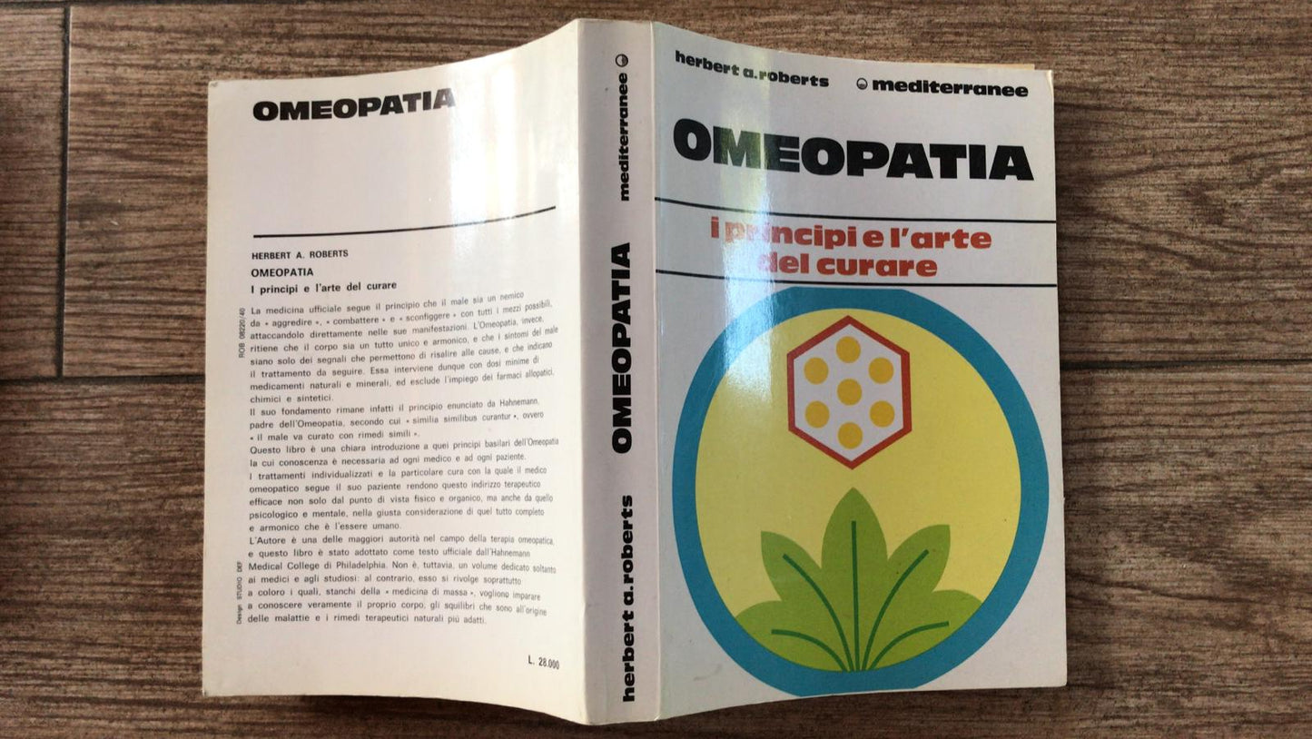 Omeopatia I principi e l'arte del curare - copertina
