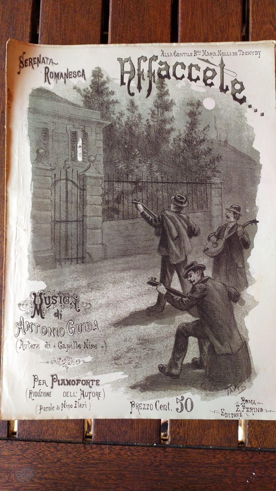 Affaccete Serenata romanesca - copertina