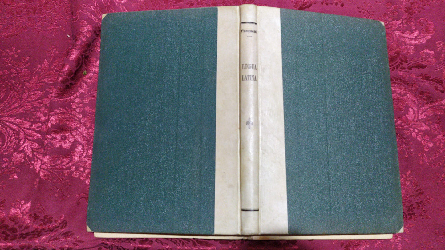 Grammatica elementare della lingua latina - copertina