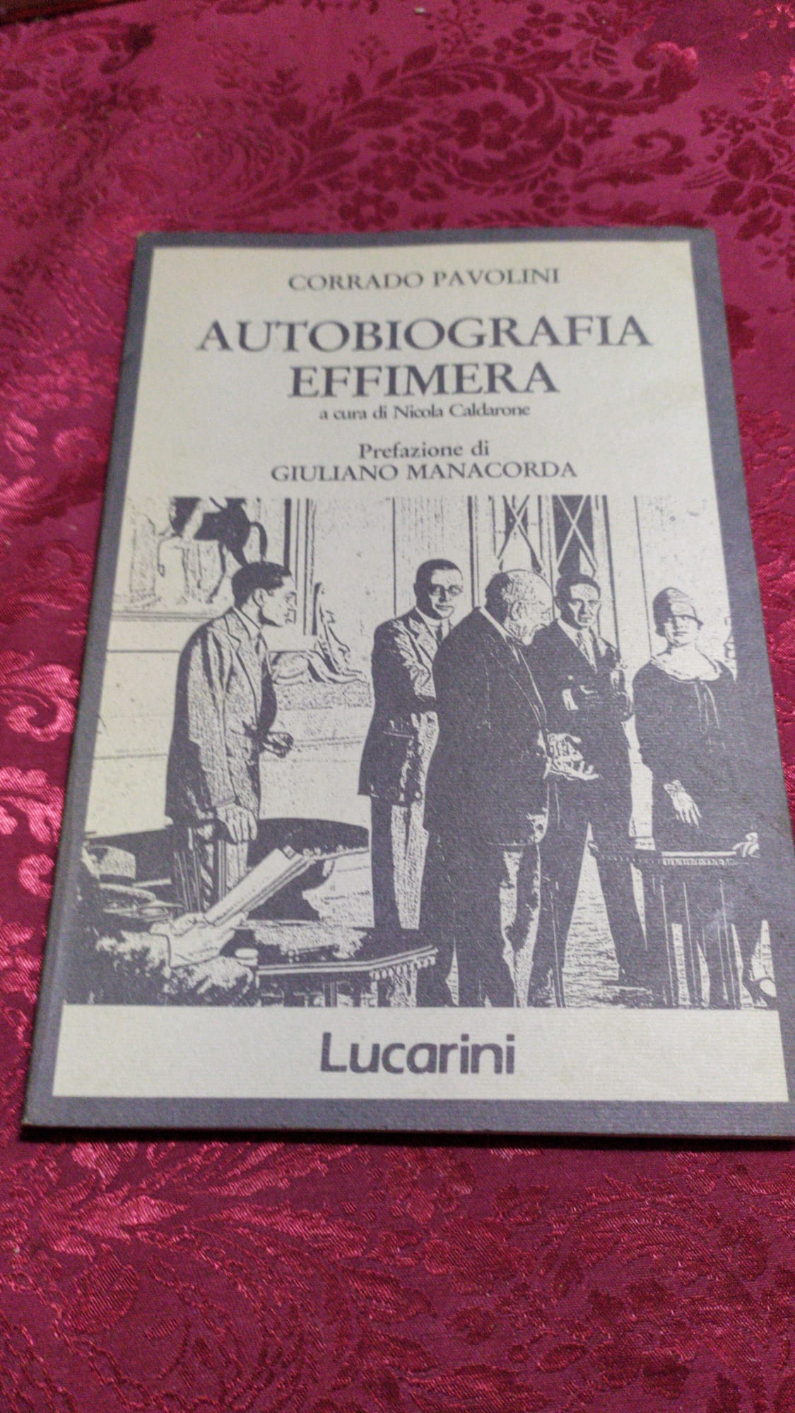 Autobiografia effimera - copertina