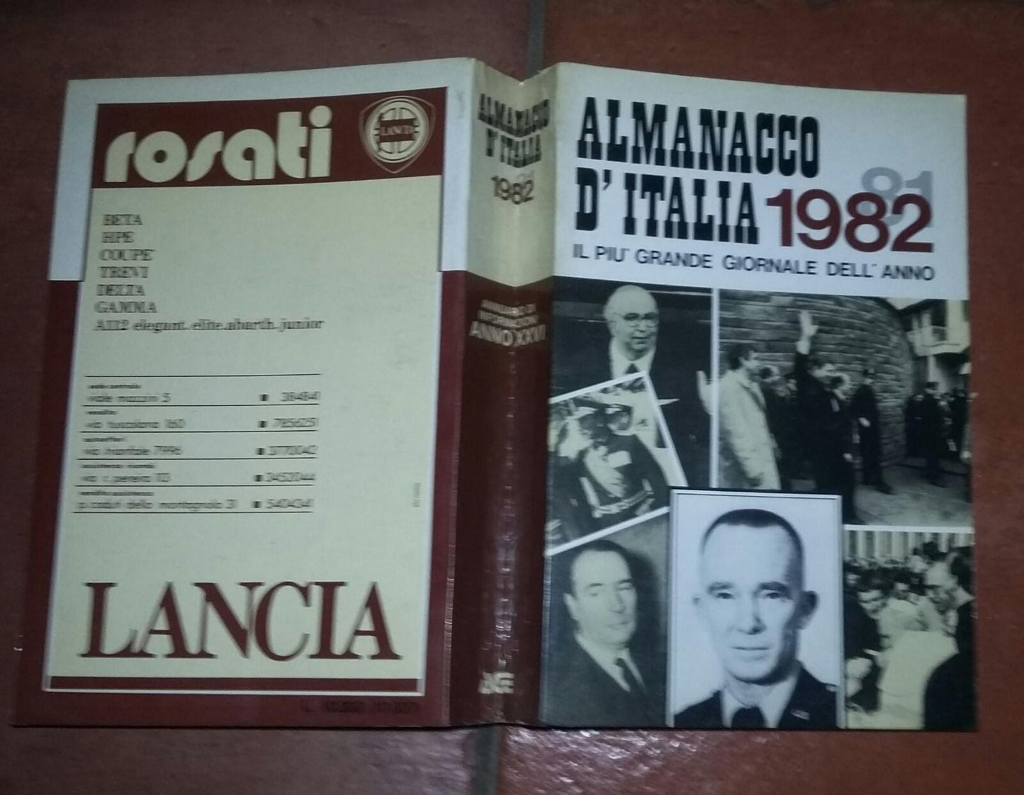 Almanacco d'Italia 1982.Il piu' grande giornale dell'anno - copertina